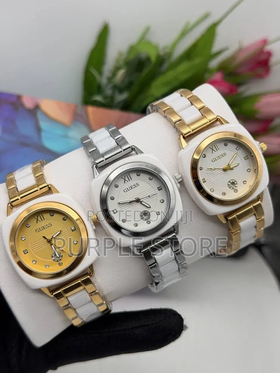 Guess Ladies Two Tone Watches