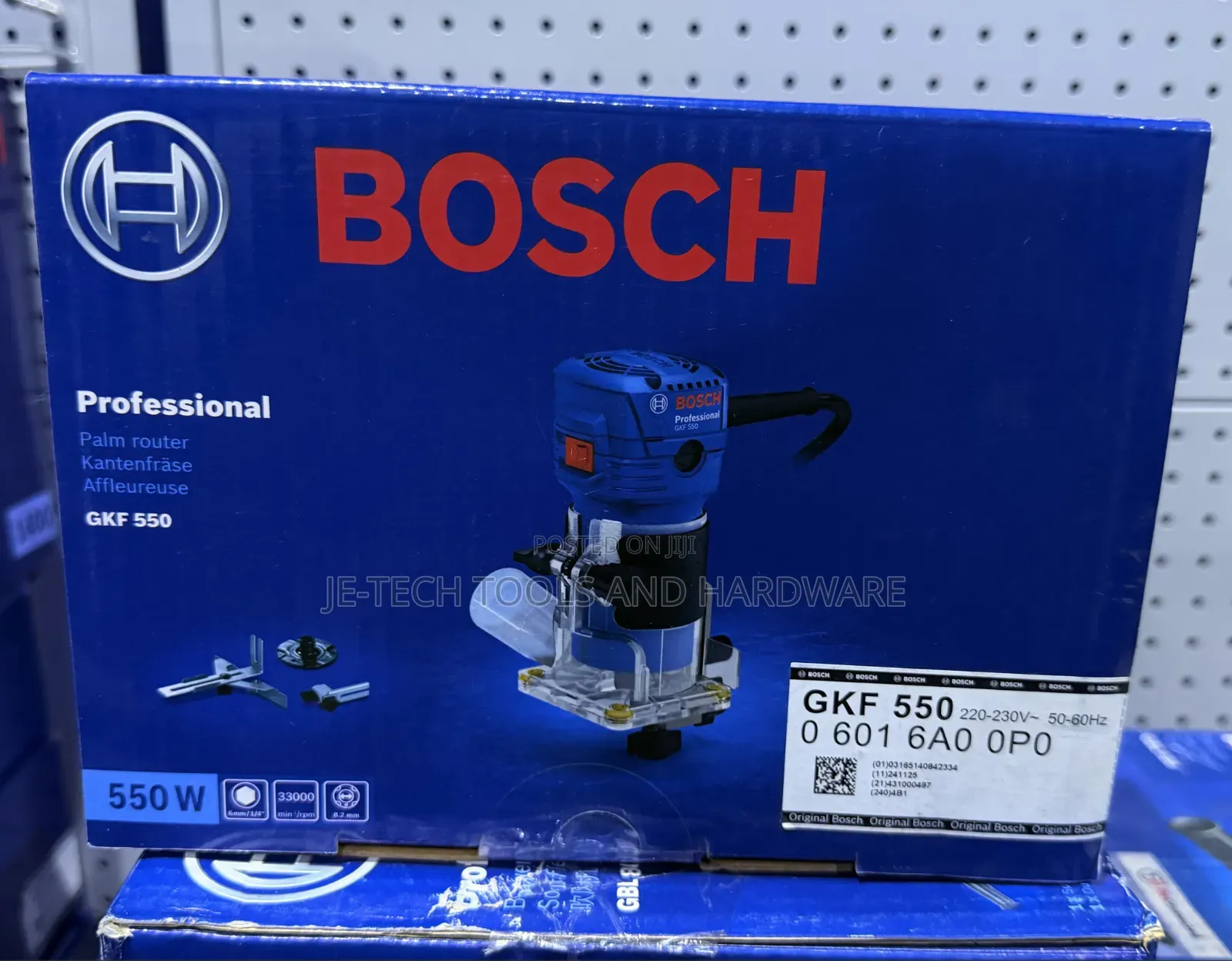 Bosch GKF 550 Professional Palm Router Compact 550W Wood Trimmer