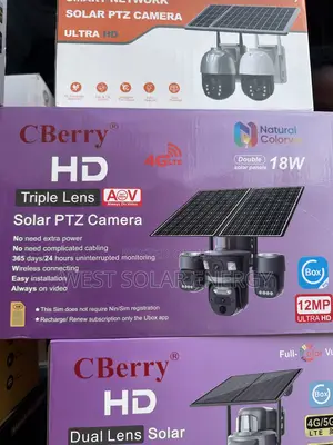 CBerry HD Tripple Lens Solar Camera