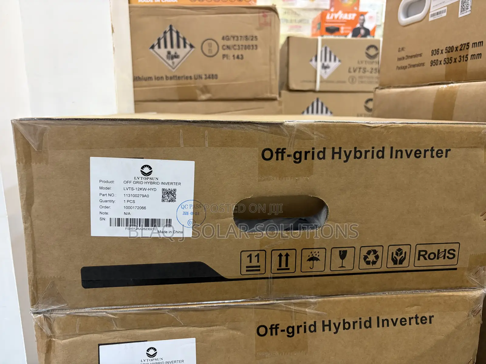 Lvtopsun 12KVa OffGrid Hybrid Inverter