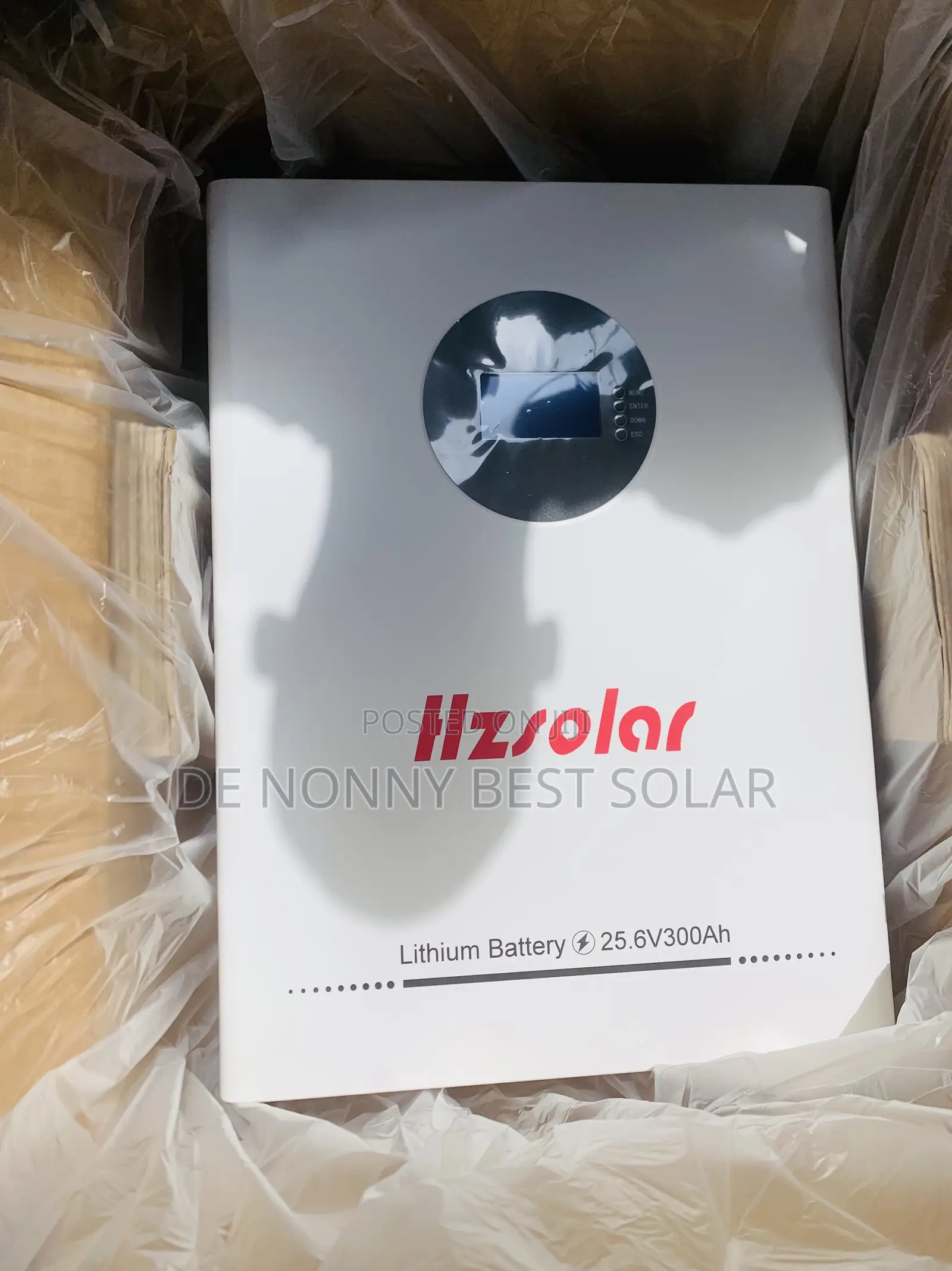 7.68kwh 24V HZ Solar Lithium Ion Battery