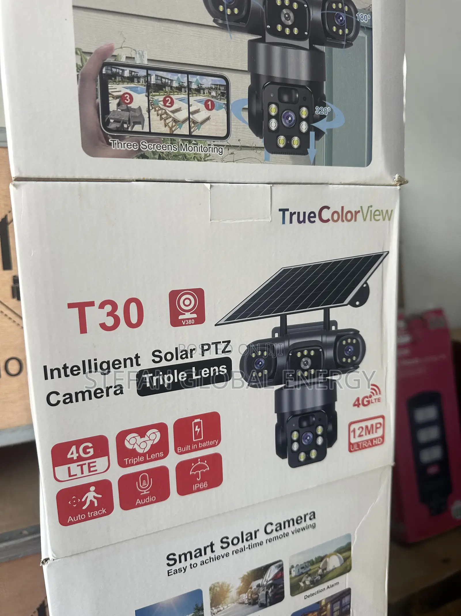 T30 Triple Lense Solar Camera