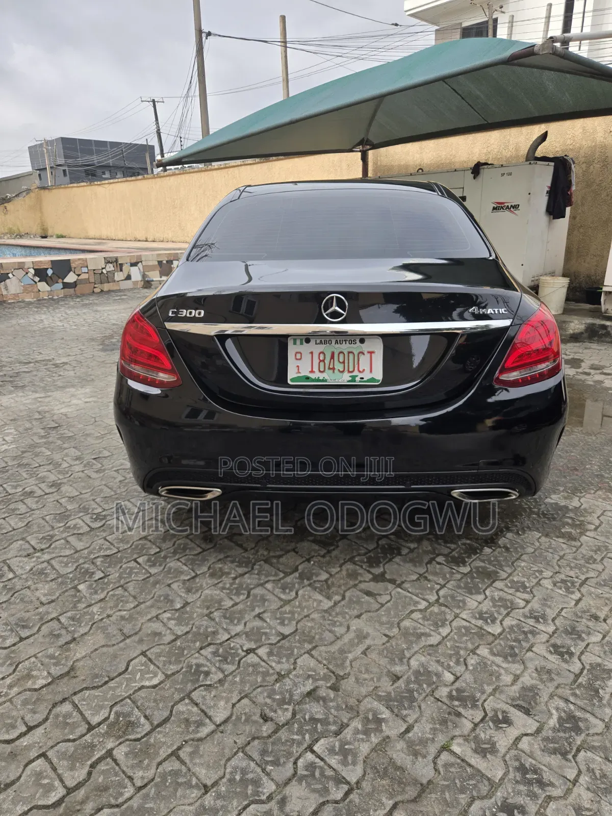 Mercedes-Benz C300 2017 Black