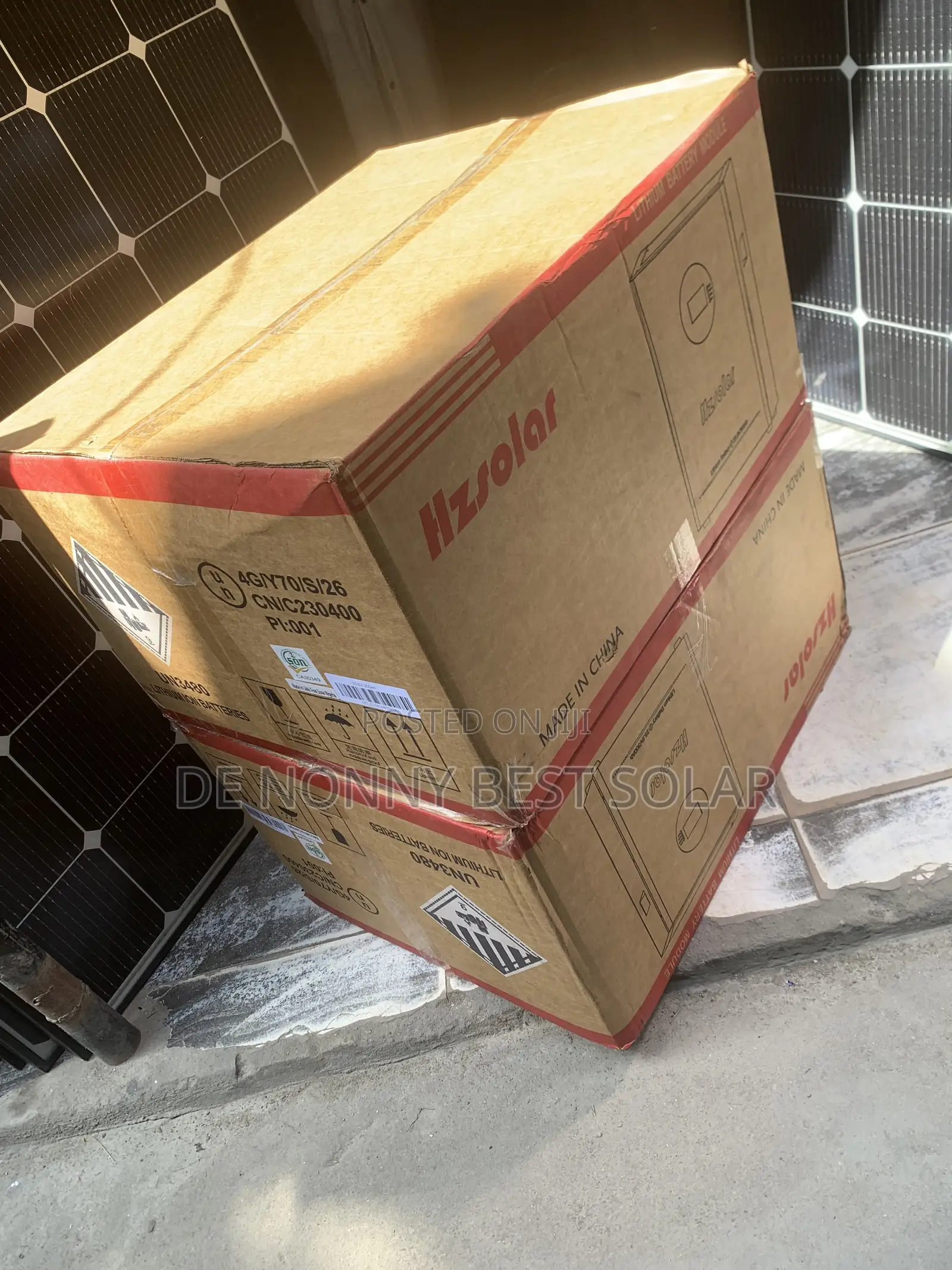 HZ Solar 7.68kwh 24V Lithium Ion Battery