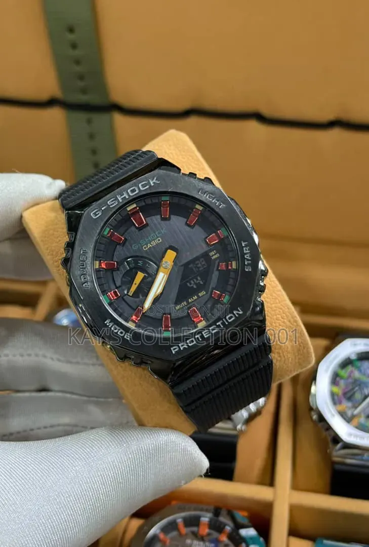 G Shock Wrist Watch Steel Haed