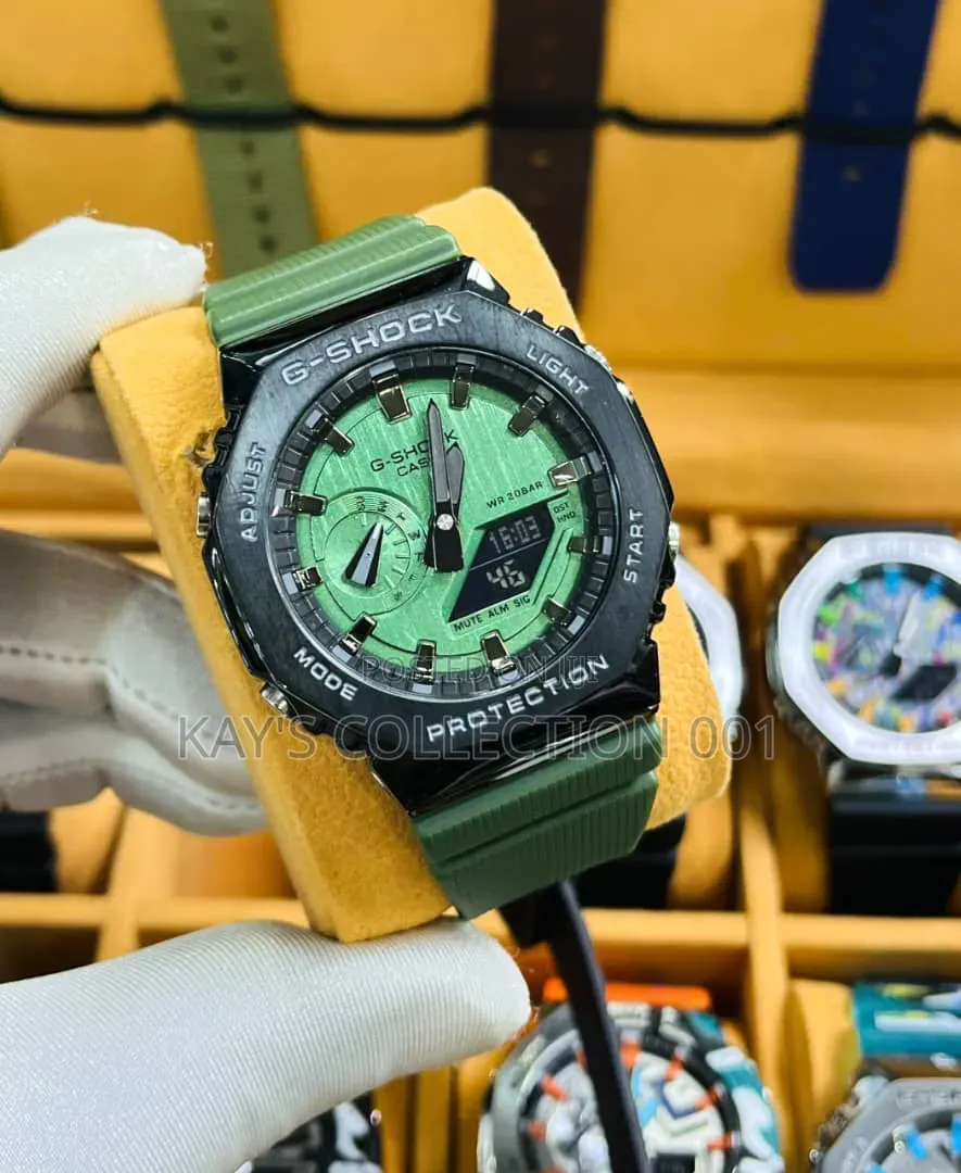 G Shock Wrist Watch Steel Haed