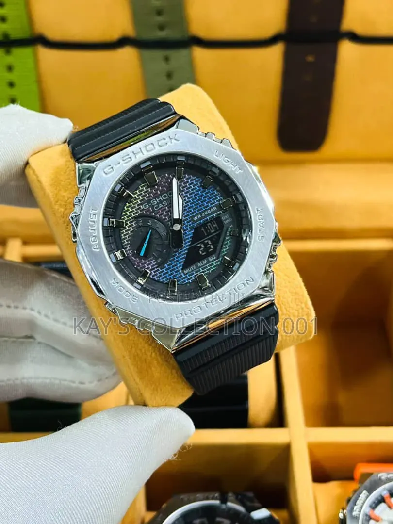 G Shock Wrist Watch Steel Haed