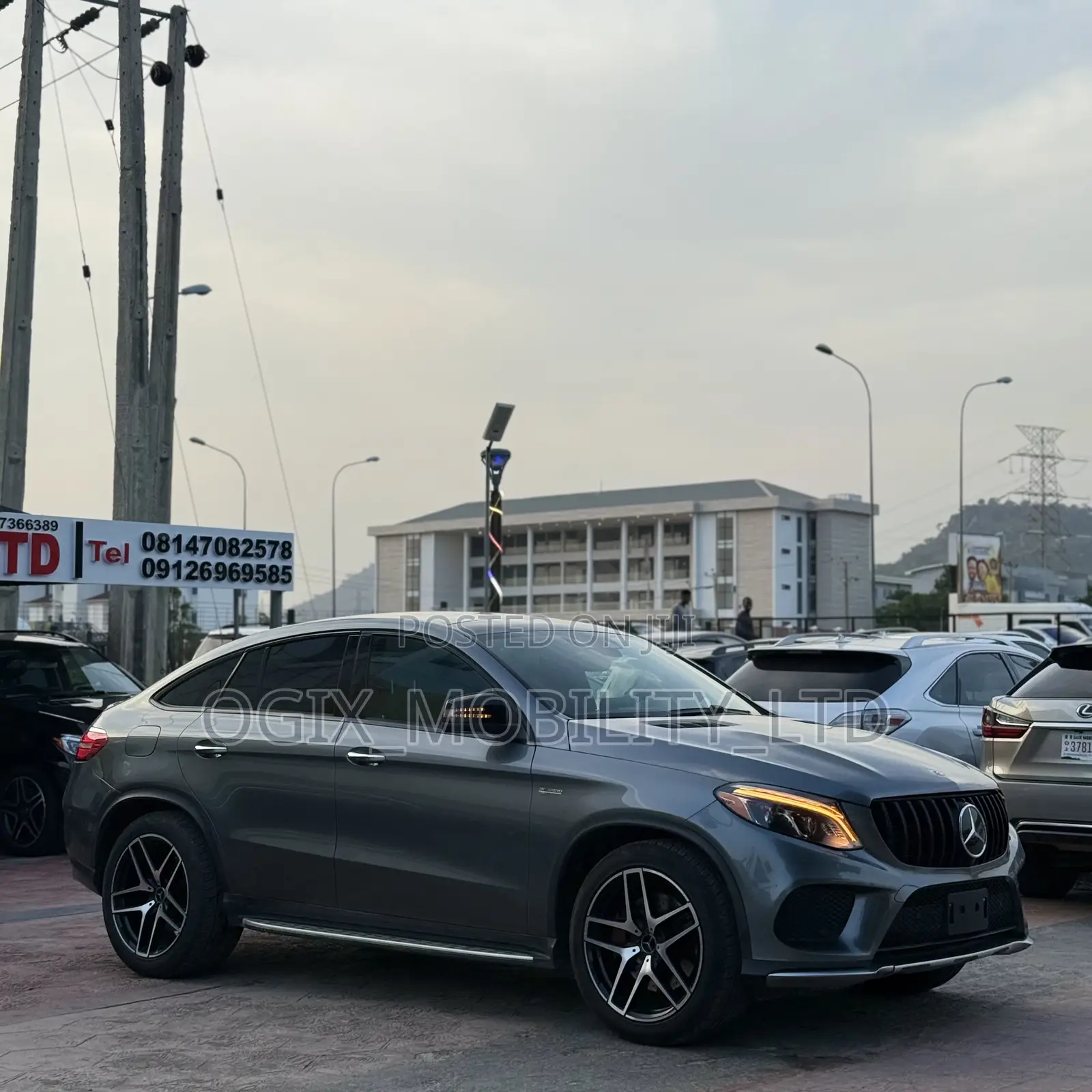 Mercedes-Benz GLE-Class AMG GLE 43 4MATIC 2019 Gray