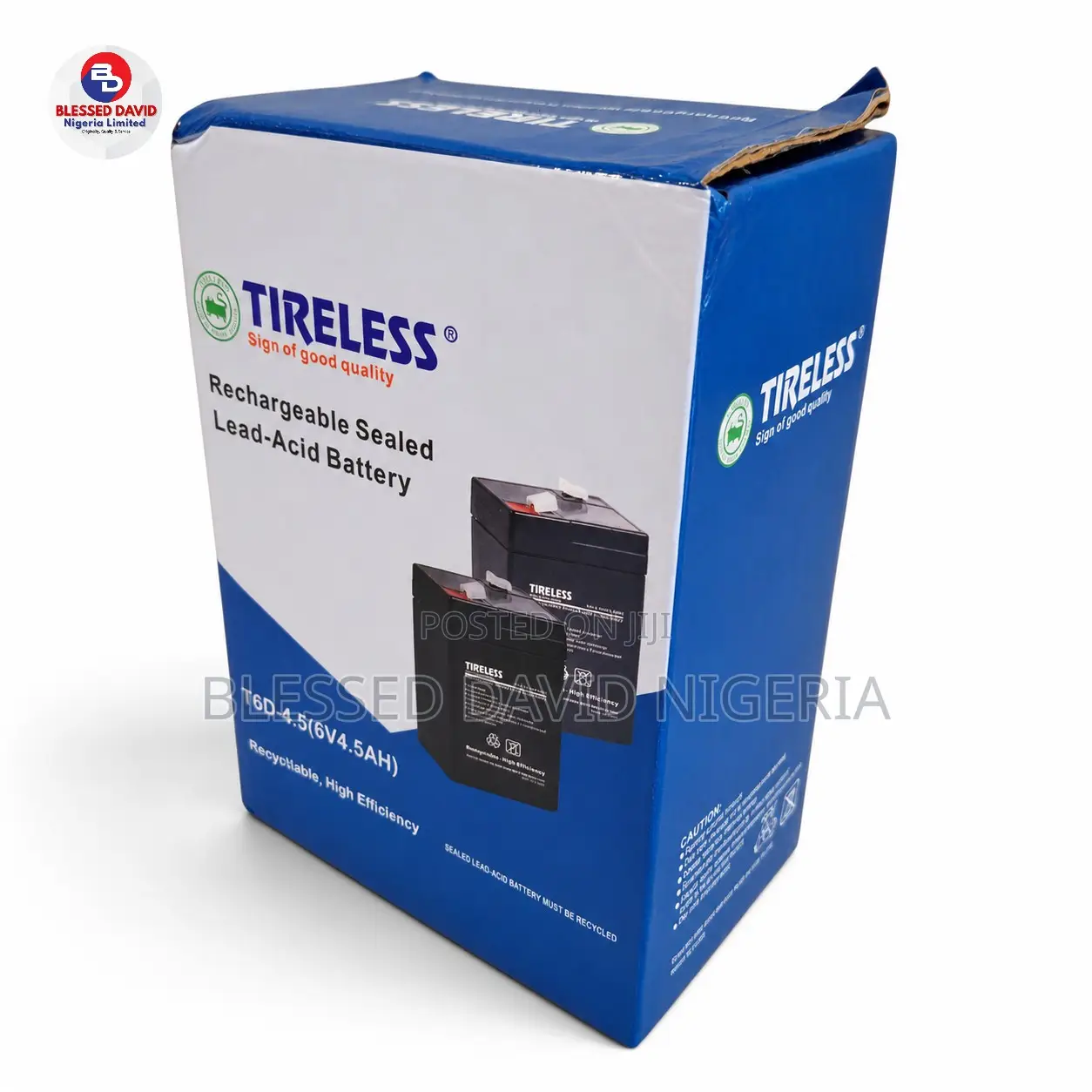 Tireless 6V 4.5Ah Replacement Battery