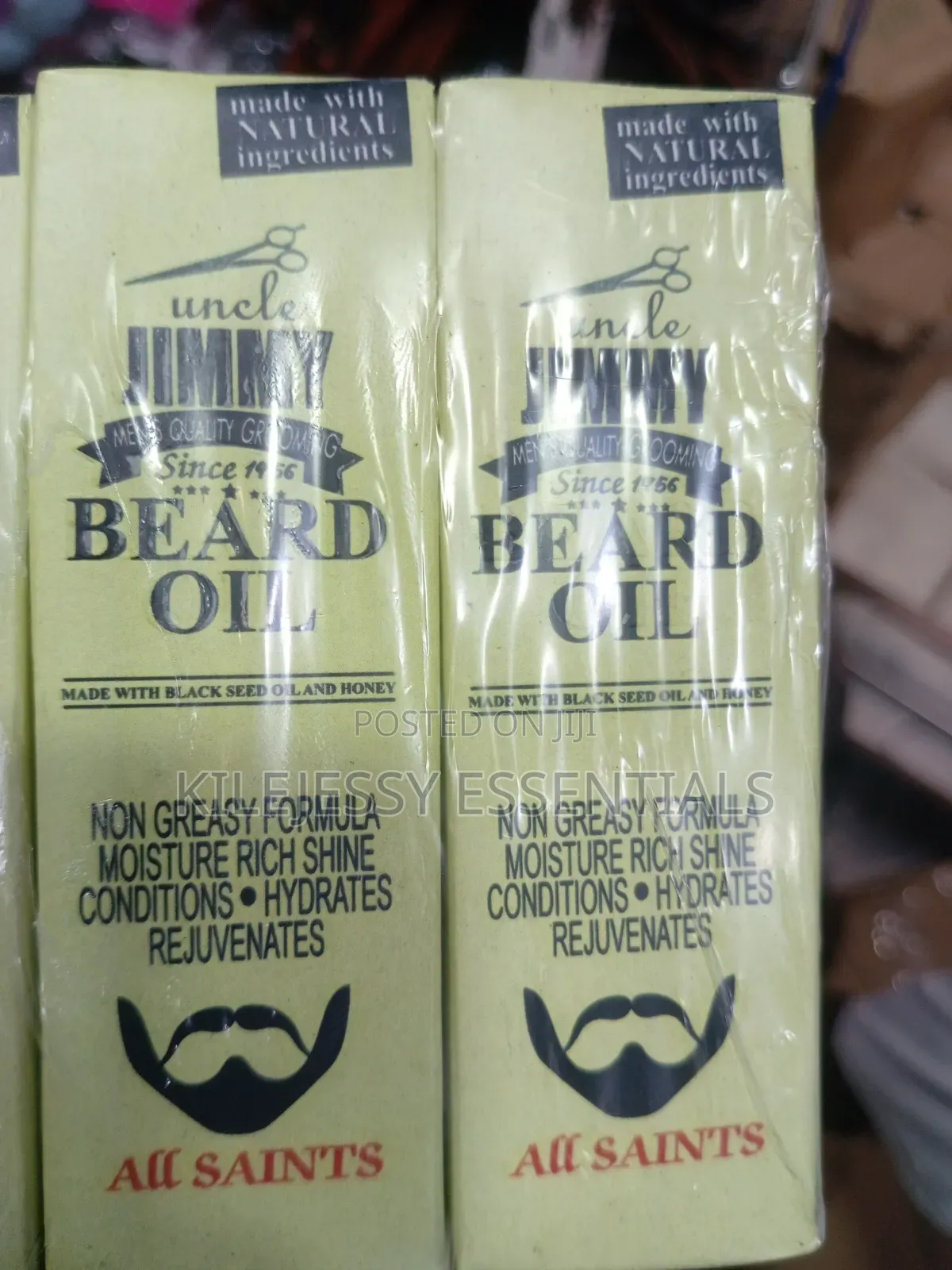 Uncle Jimmy Beard Growth Oil – Beard Care & Moisturizing Oil