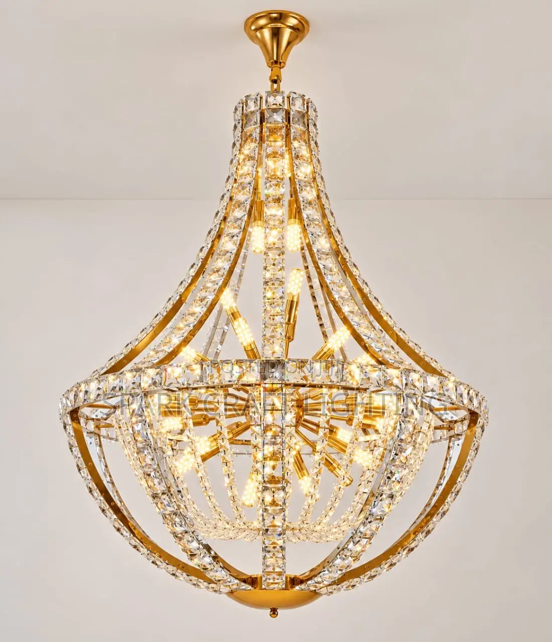 Full Luxury Crystal Chandelier by 800mm for Living Room or Dining