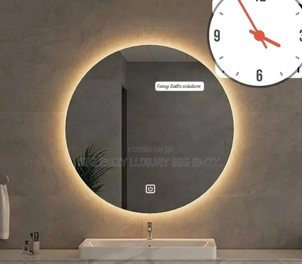 LED Illuminated Bathroom Mirror or Smart Vanity Mirror.