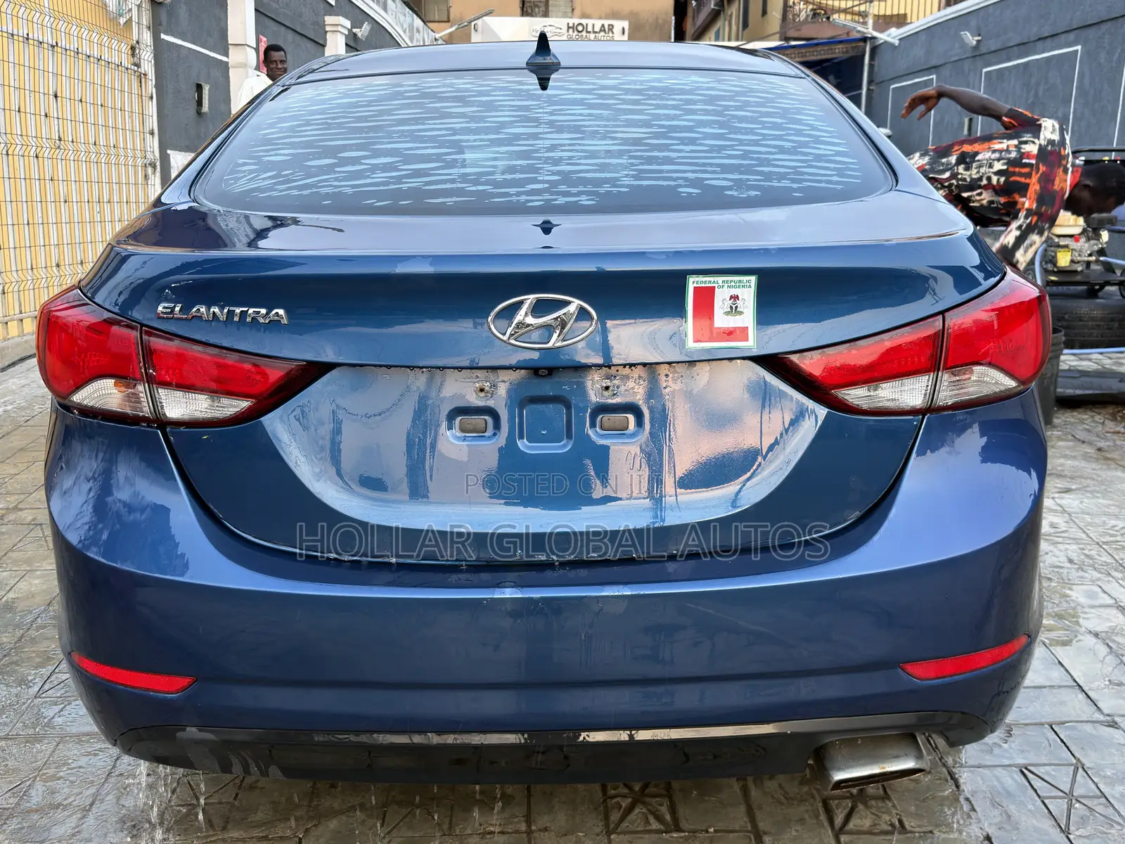 Hyundai Elantra 2015 Blue