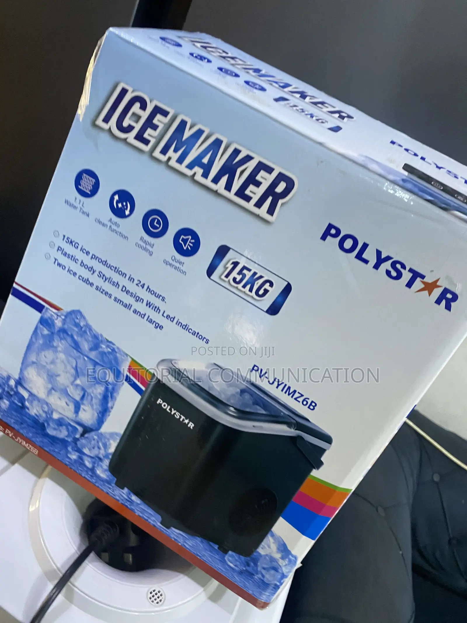 Polystar PV-JYIMZ6B Ice Production Machine 15KG