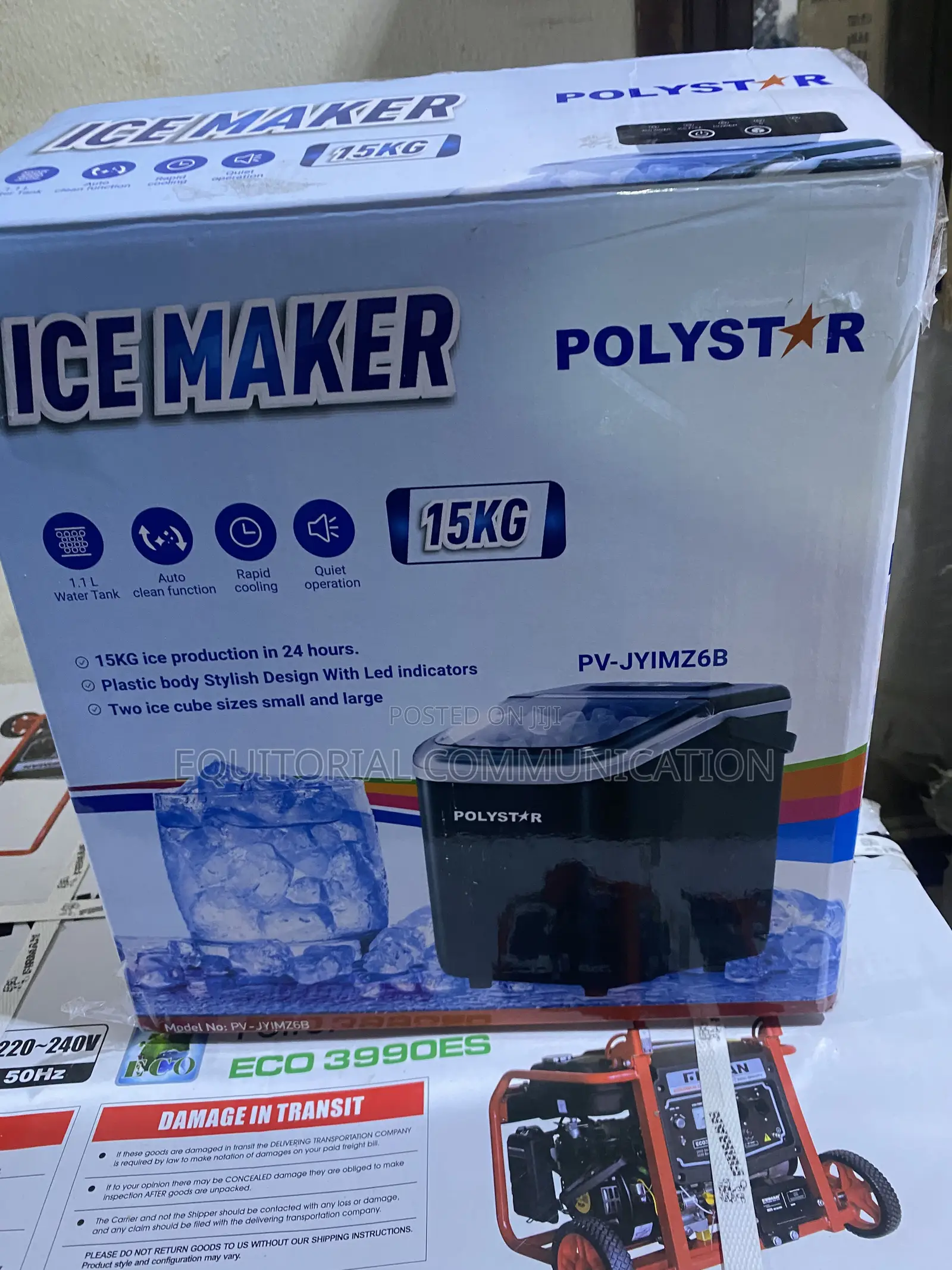 Polystar PV-JYIMZ6B 15KG Ice Making Appliance
