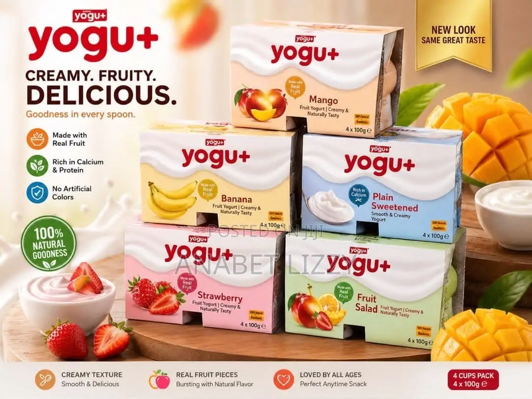 Yogu+ Fruit Yogurt for Kids by 12