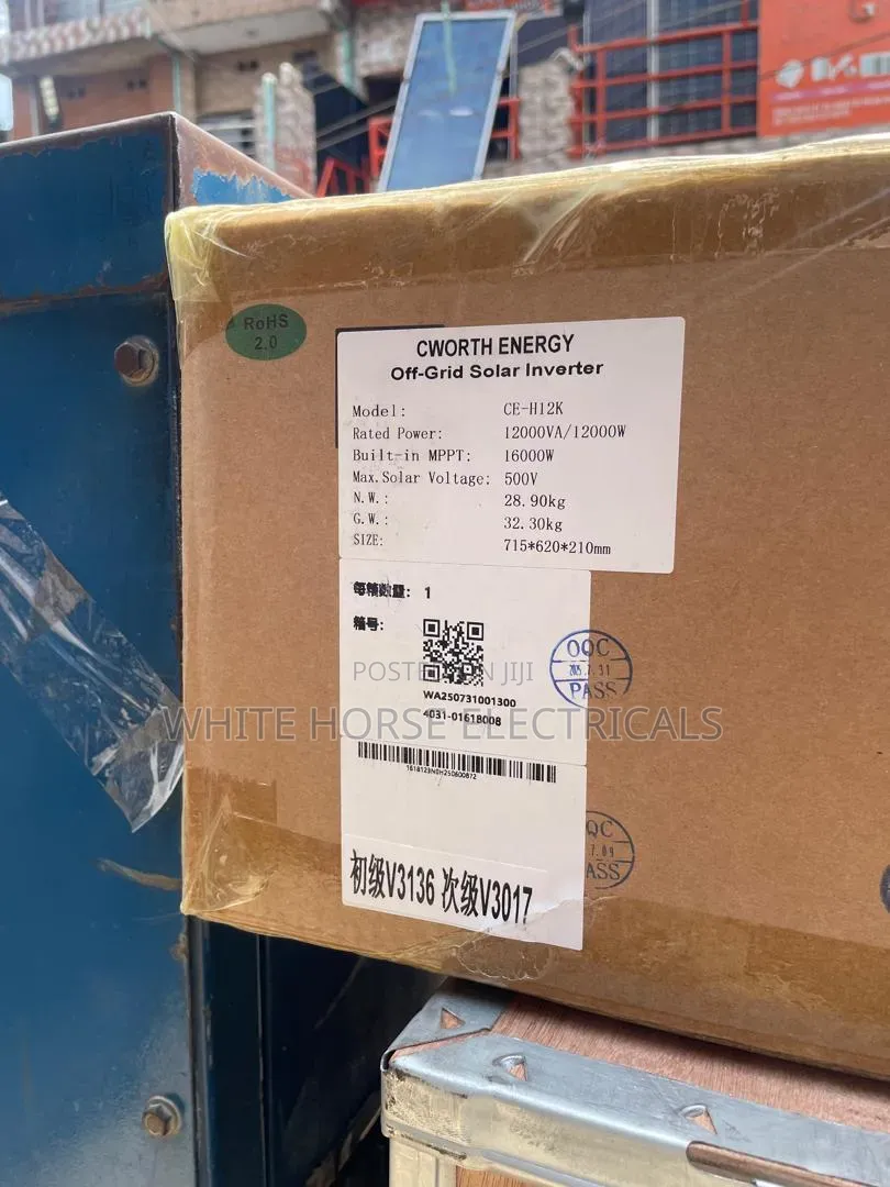 12kva Cworth Hybrid Inverter and 15kwh Cworth Lithium Battery