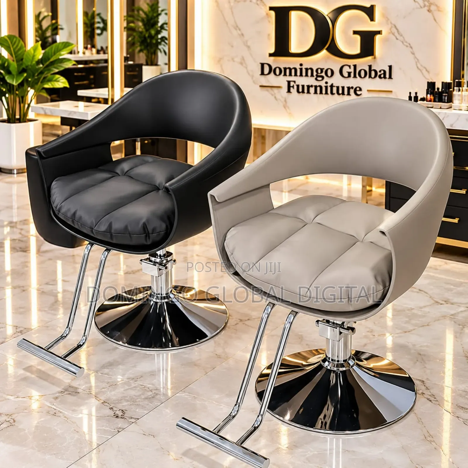 Modern Hydraulic Salon and Styling Swivel Chair