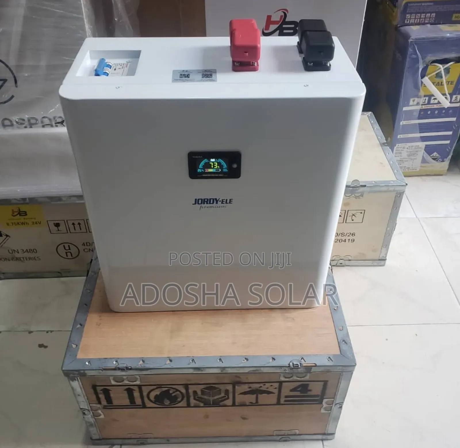 2.5kwh /25.6v Jordy-Ele Battery