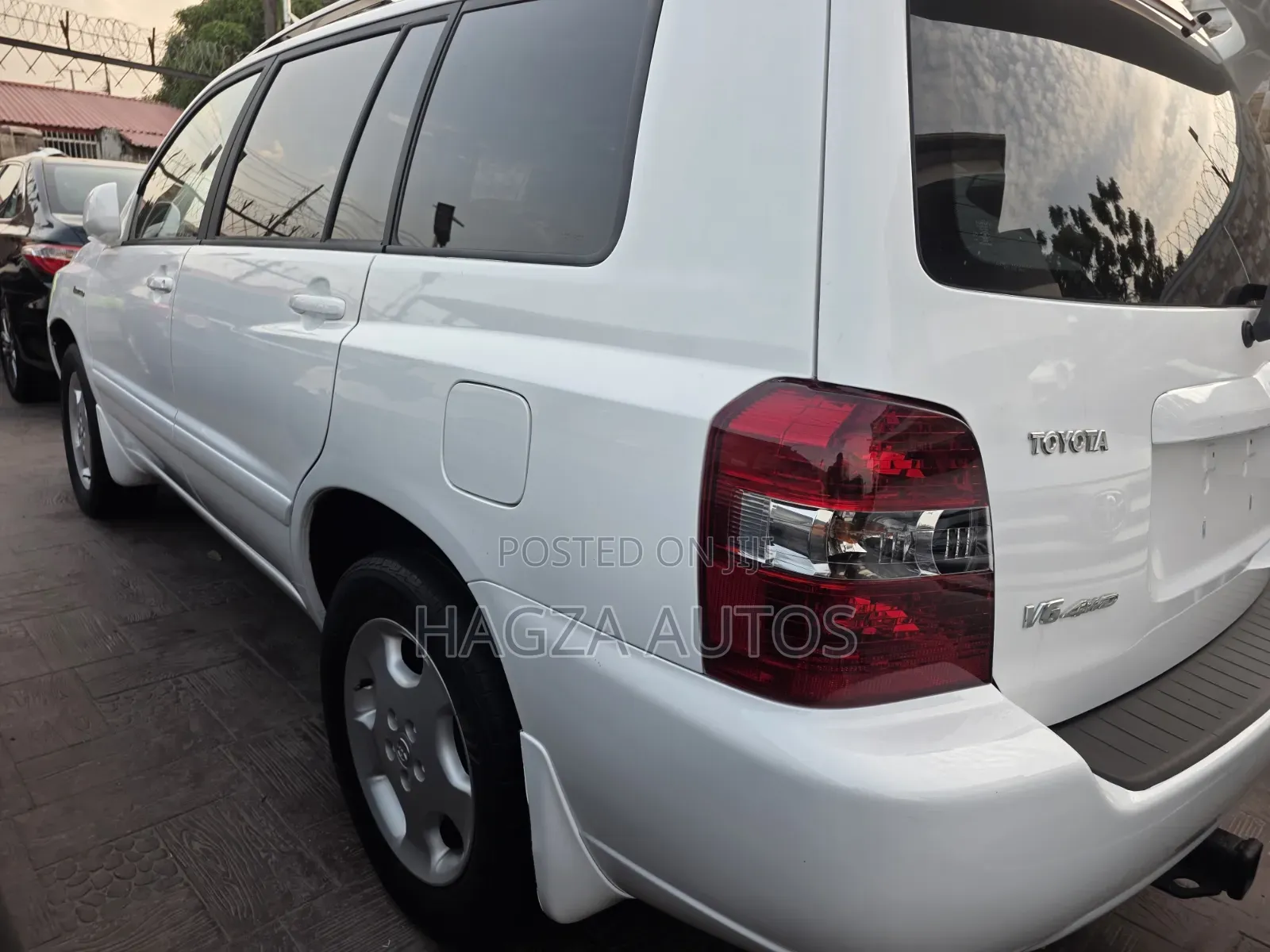 Toyota Highlander Limited V6 2005 White