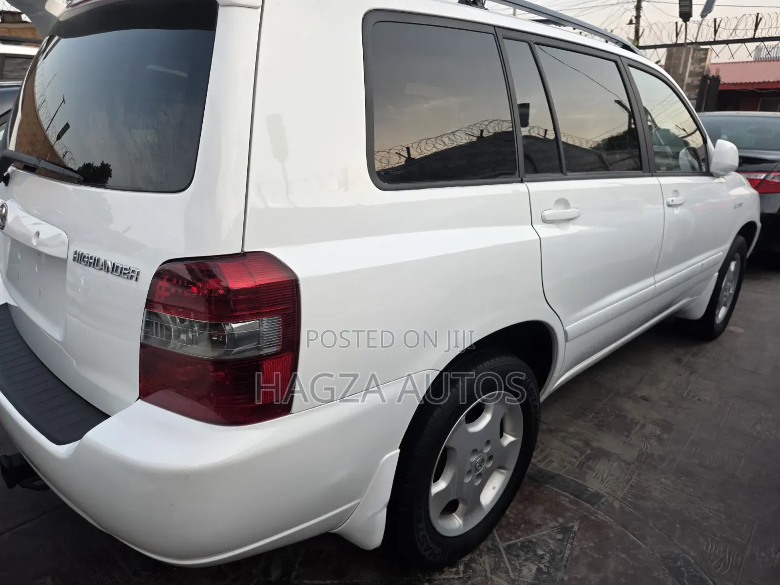 Toyota Highlander Limited V6 2005 White