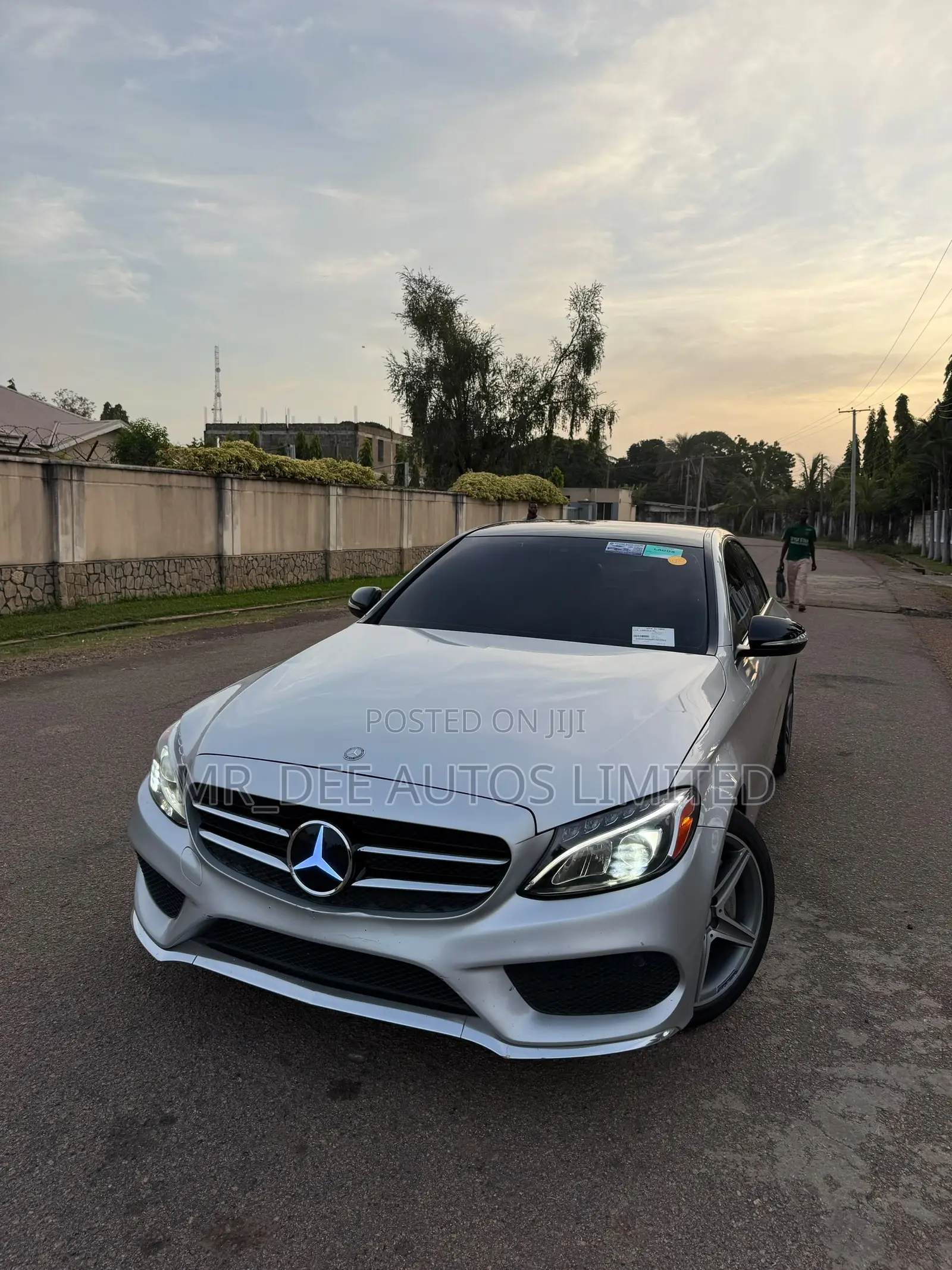 Mercedes-Benz C400 4Matic AWD Sedan (3.0L V6 7A) 2015 Silver