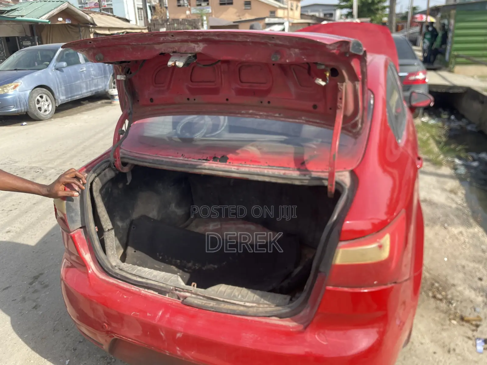 Kia Rio LX 4dr Sedan (1.6L 4cyl 6M) 2012 Red