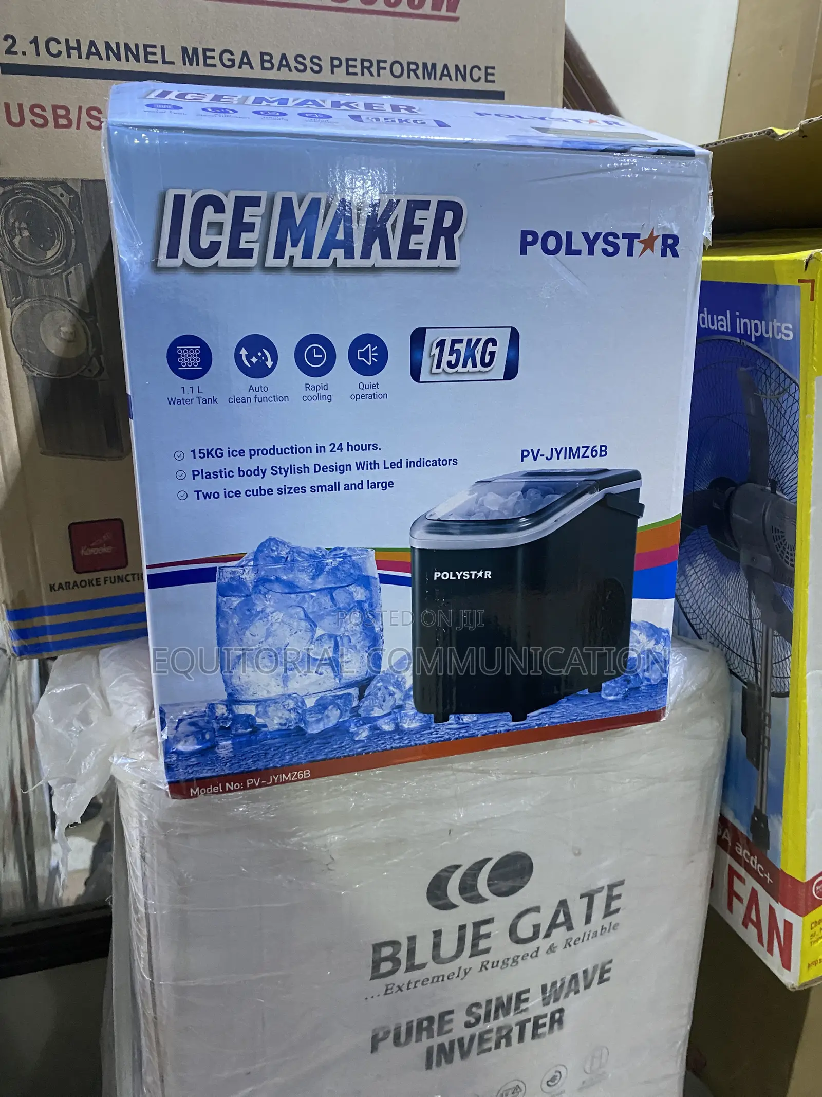 Polystar Ice Making Machine for Hospitality PV-JYIMZ6B