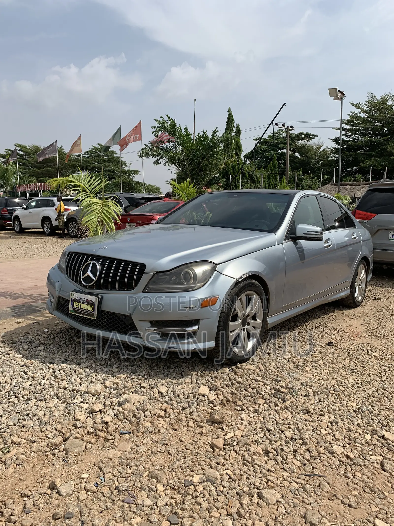 Mercedes-Benz C300 Sport 4Matic Sedan AWD (3.5L 6cyl 7A) 2014 Blue