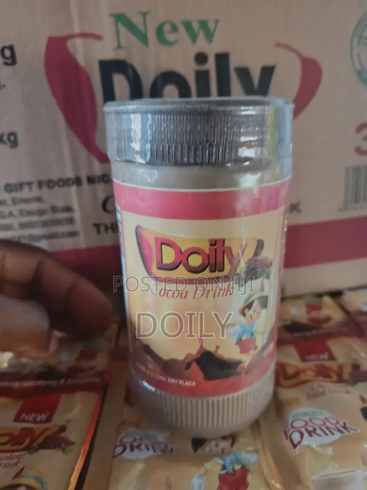 Doily Chocolate Tea