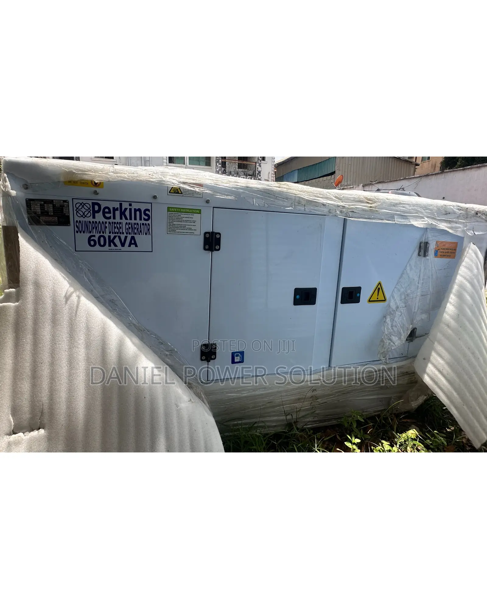 Perkins 60kva Diesel Soundproof Heavy Duty Generator. High Performance