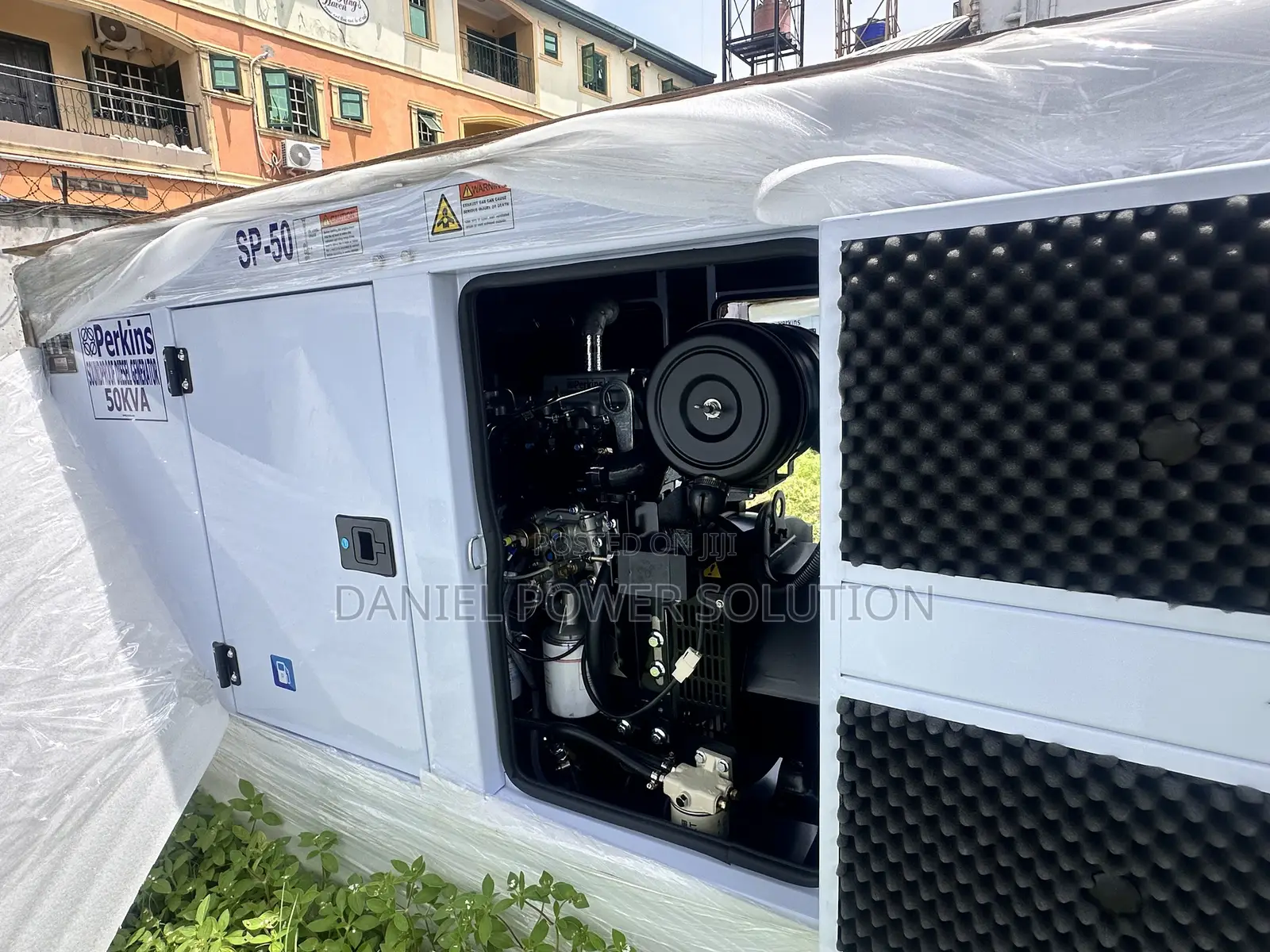 Perkins 50kva Diesel Soundproof Heavy Duty Generator. High Performance