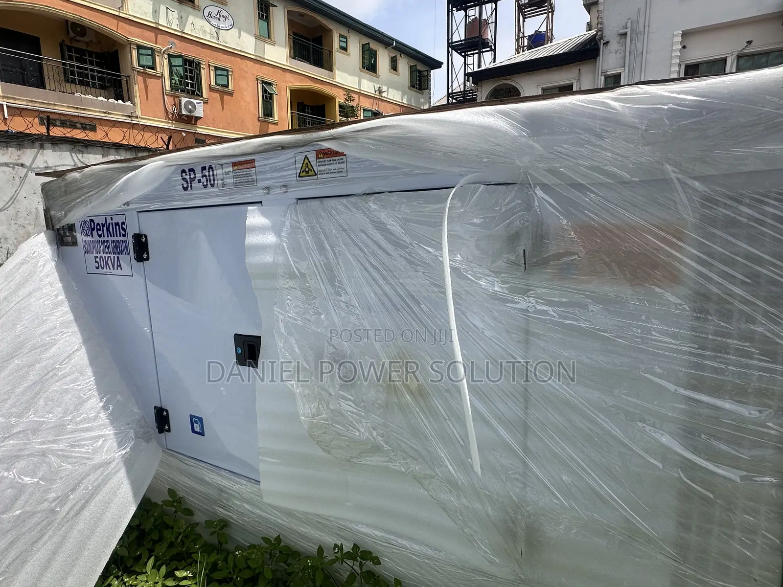 Perkins 50kva Diesel Soundproof Heavy Duty Generator. High Performance