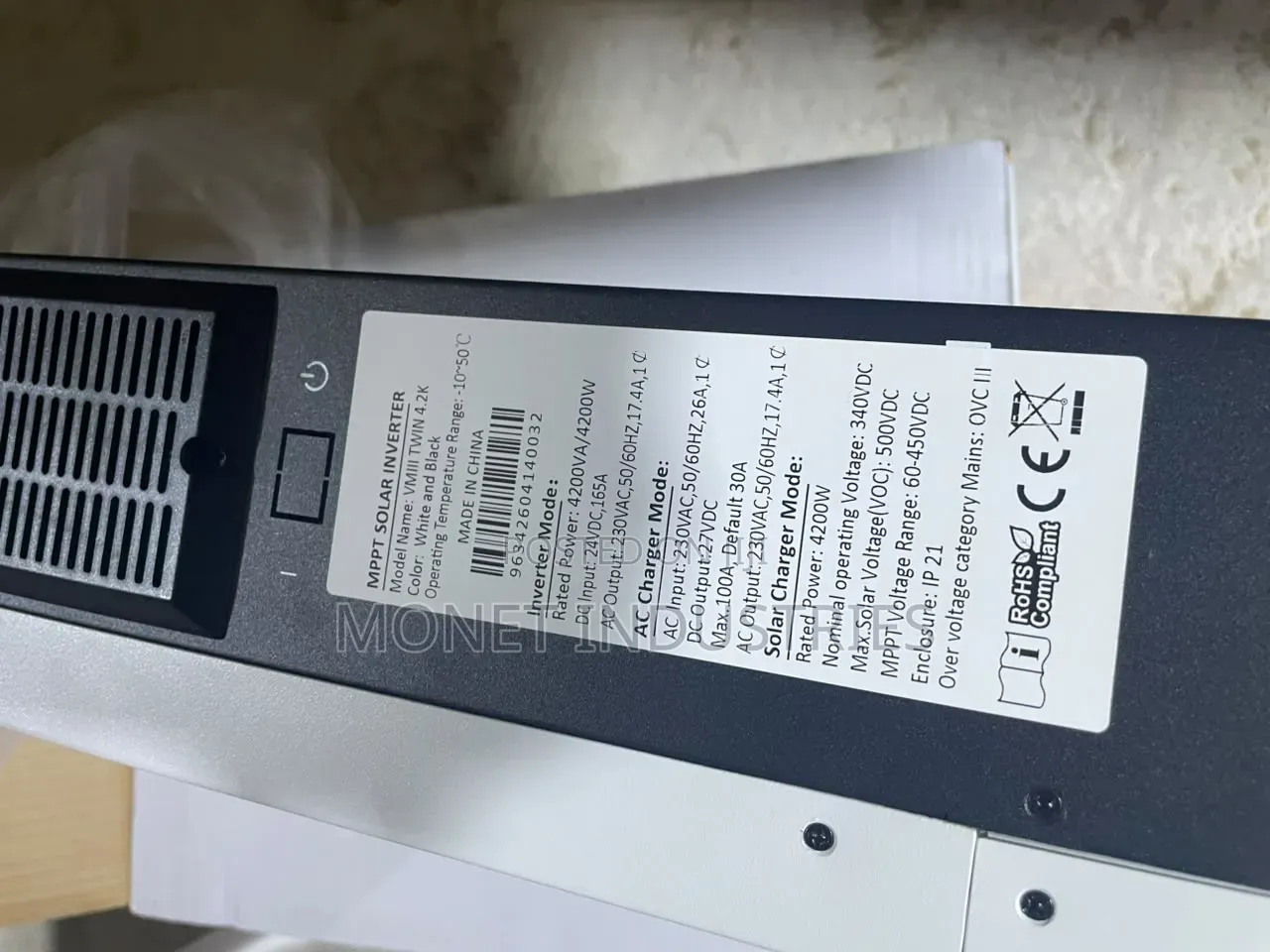 4.2kw 24v Hybrid Pure Sine Wave Inverter