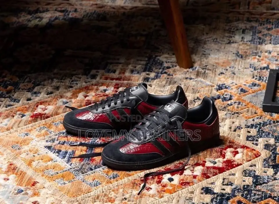 Adidas Samba Og (Snake Skin) Deep Red