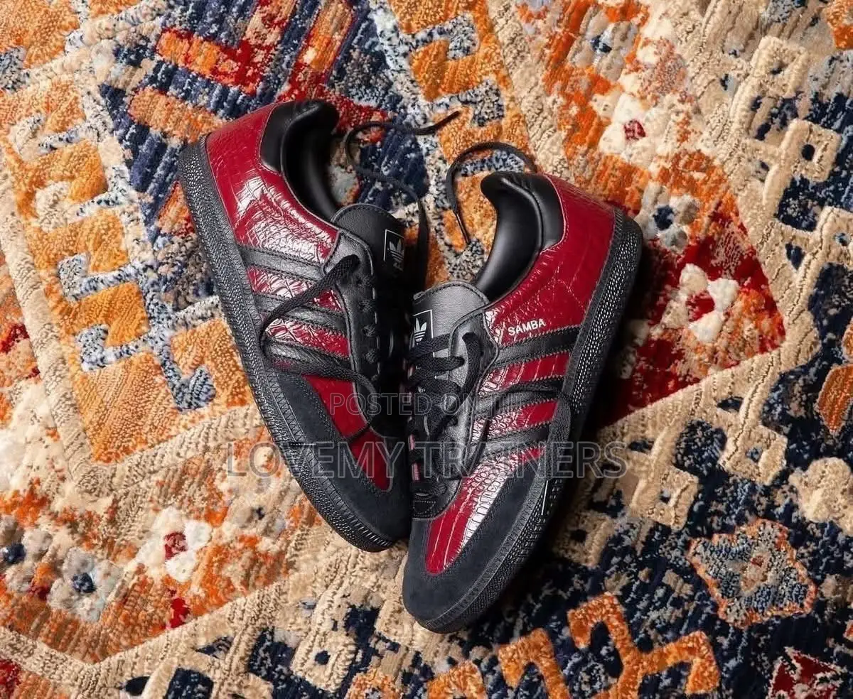 Adidas Samba Og (Snake Skin) Deep Red