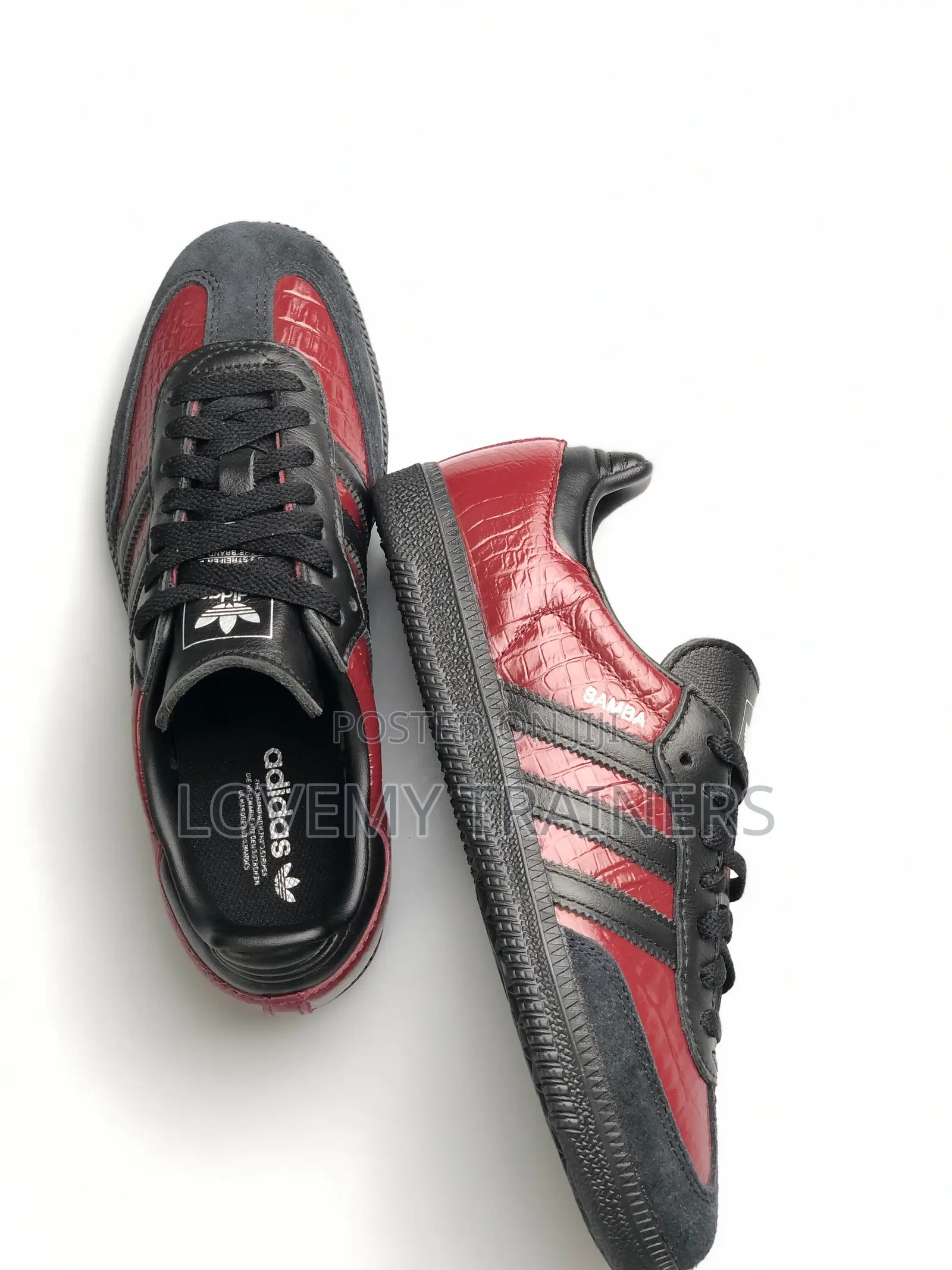 Adidas Samba Og (Snake Skin) Deep Red