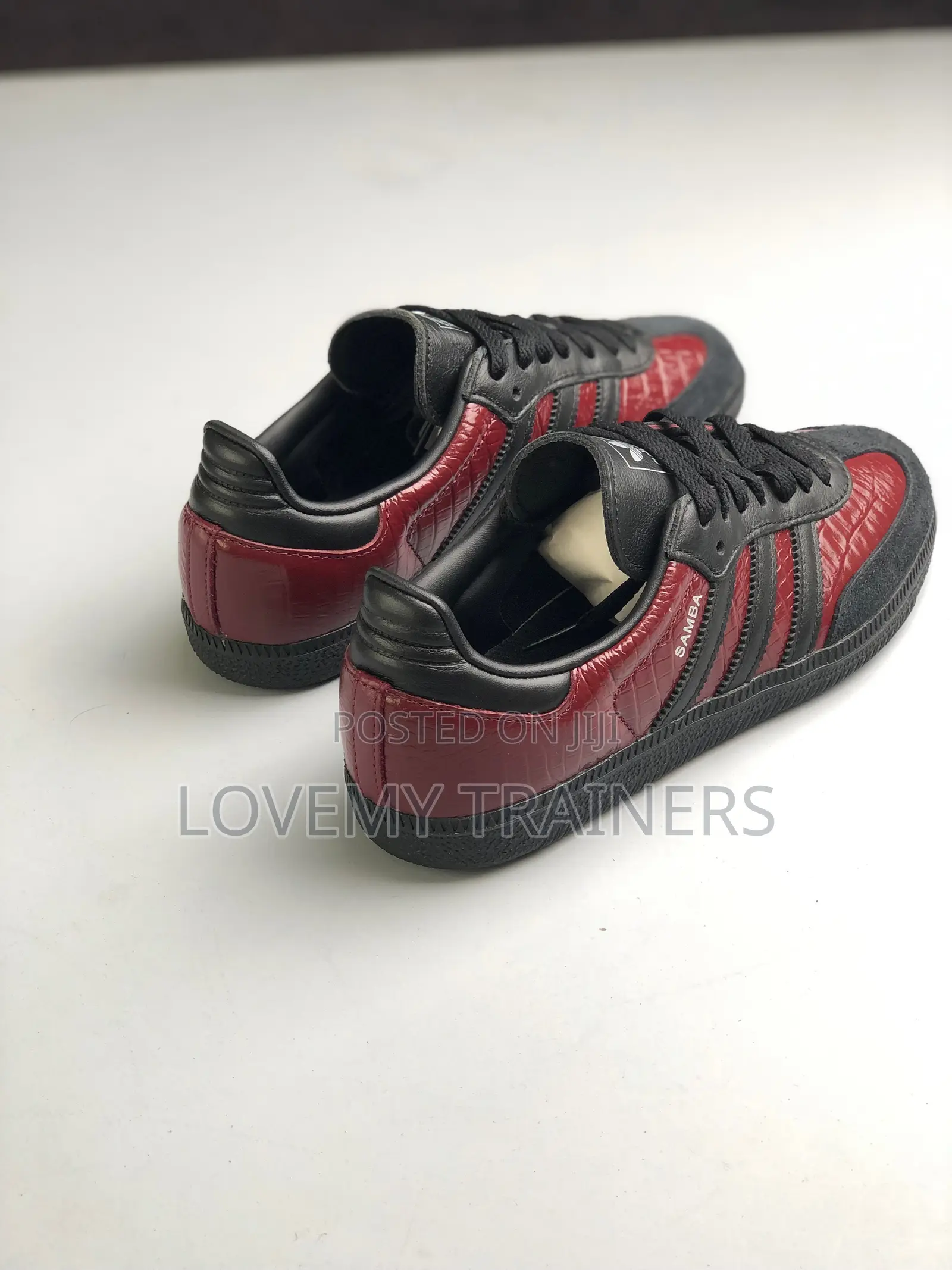 Adidas Samba Og (Snake Skin) Deep Red