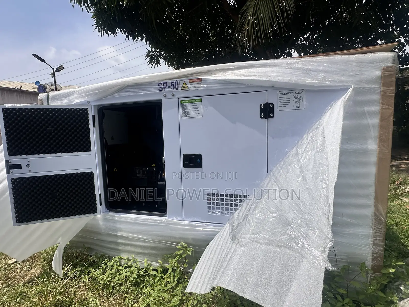Perkins 50kva Soundproof Diesel Generator Brand New With Warranty