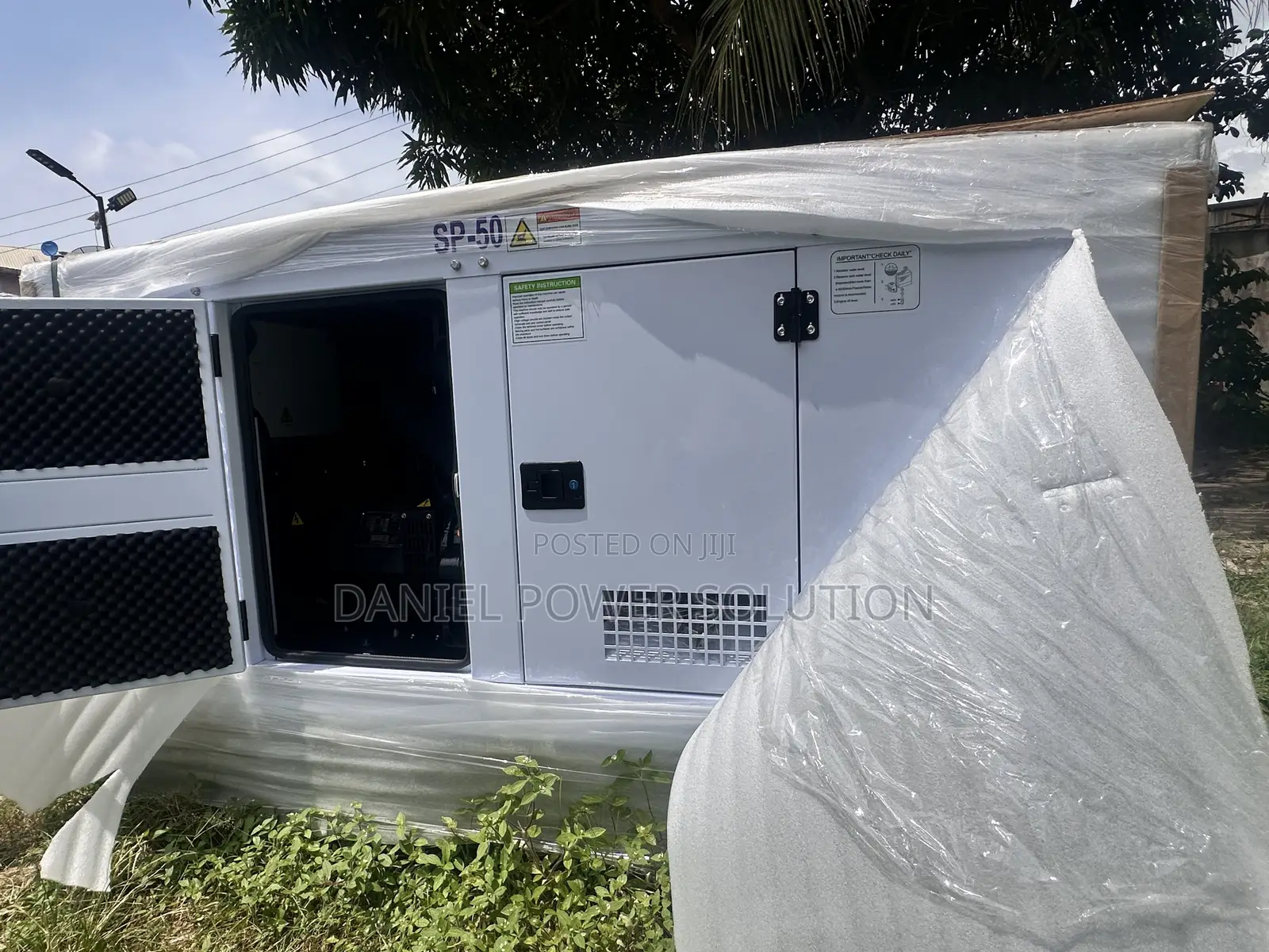 Perkins 50kva Soundproof Diesel Generator Brand New With Warranty