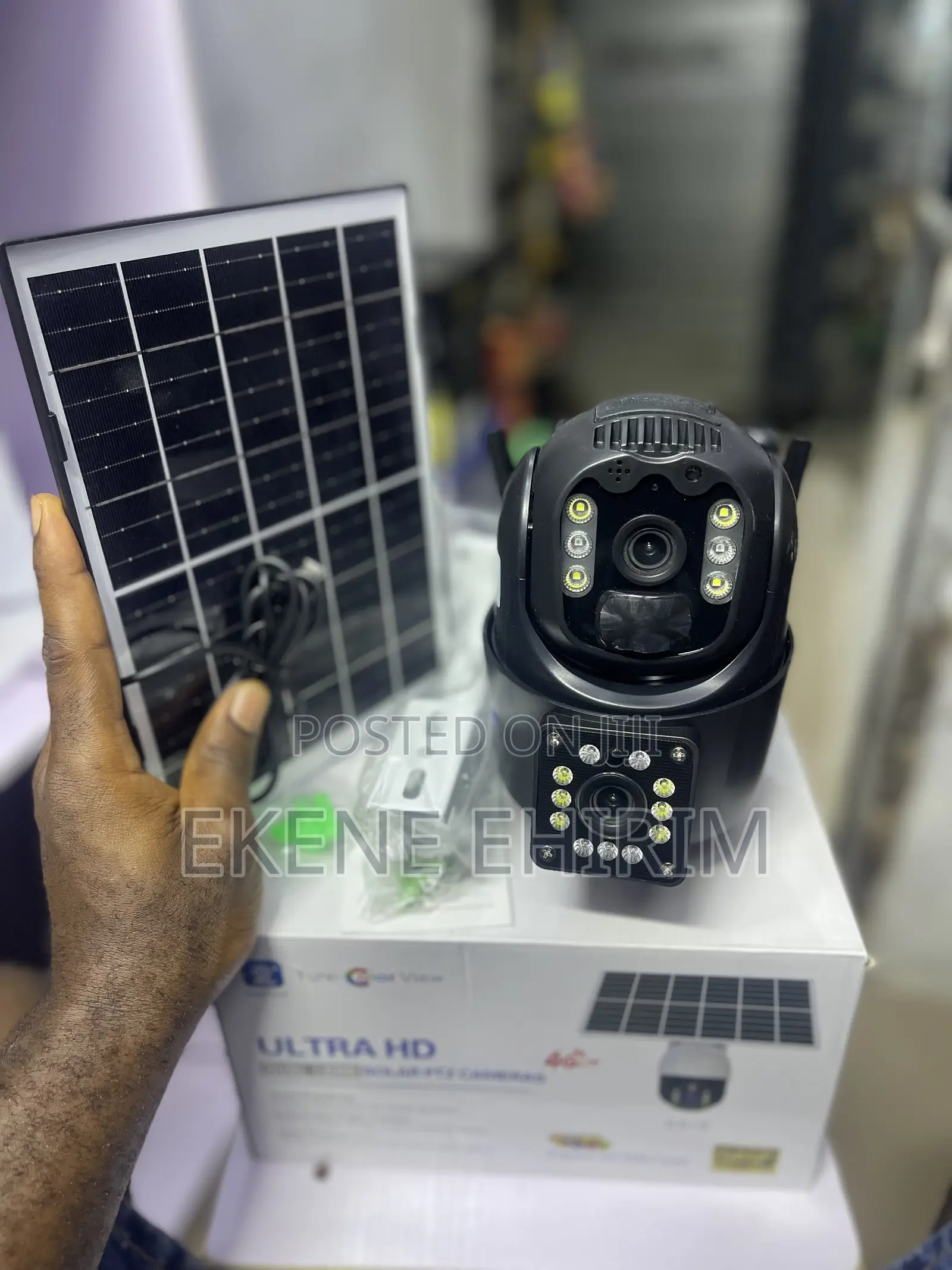 Solar CCTV Camera