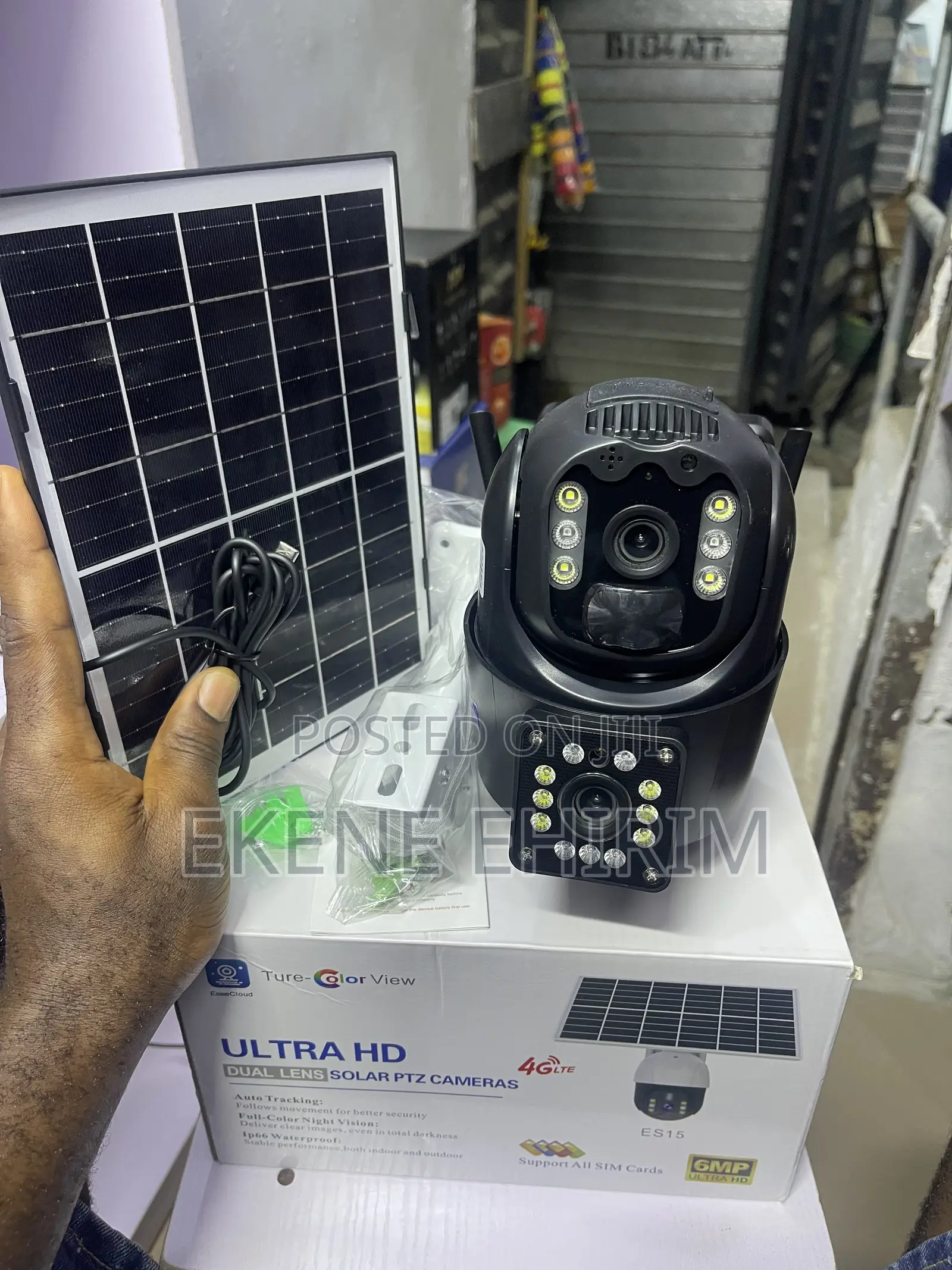 Solar CCTV Camera