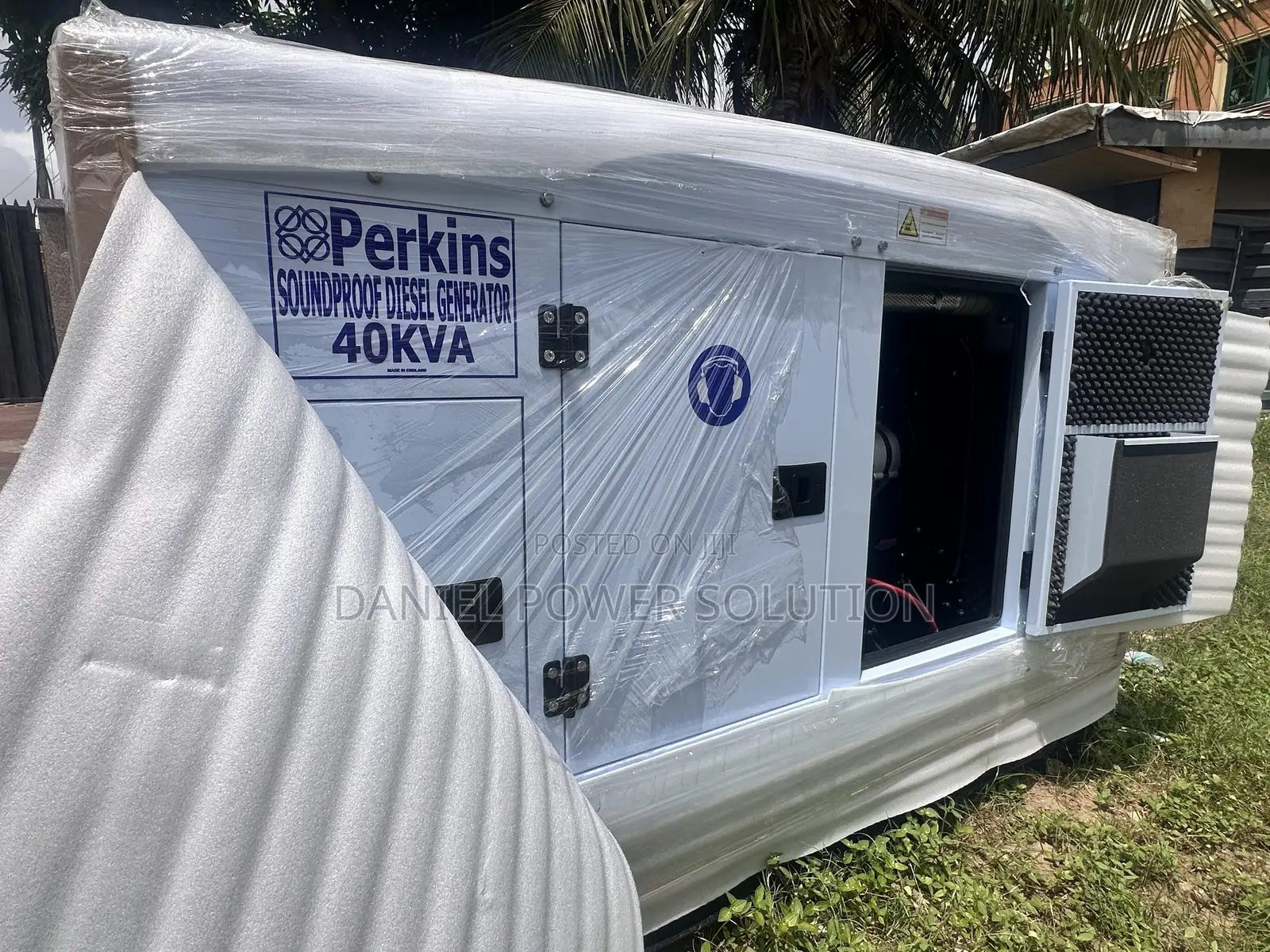 Perkins 40kva Soundproof Diesel Generator Brand New With Warranty