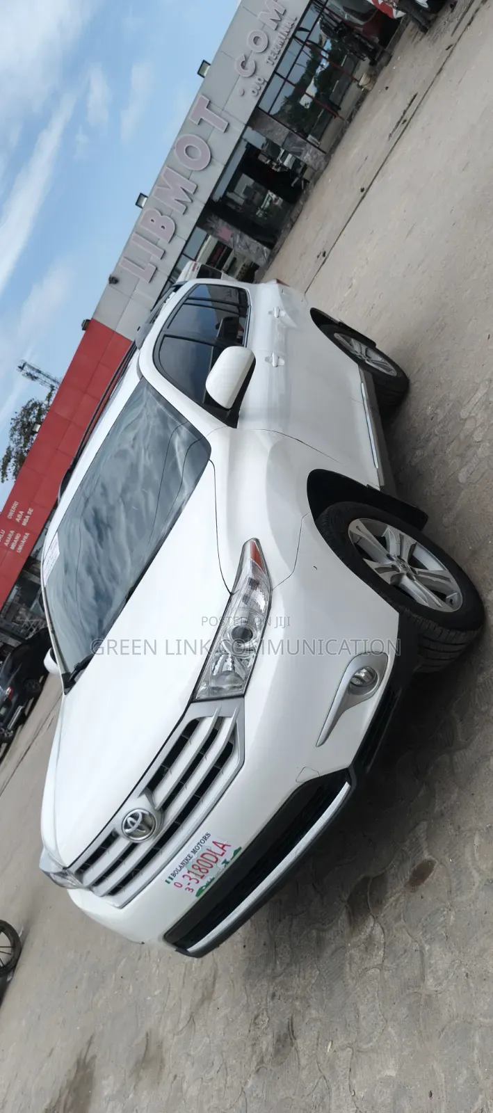Toyota Highlander 3.5L 4WD 2013 White