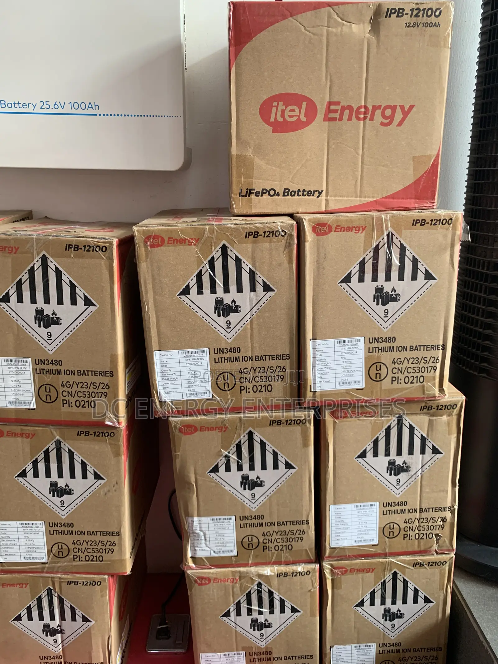 Itel 1.2kwh 12v Lithium Battery
