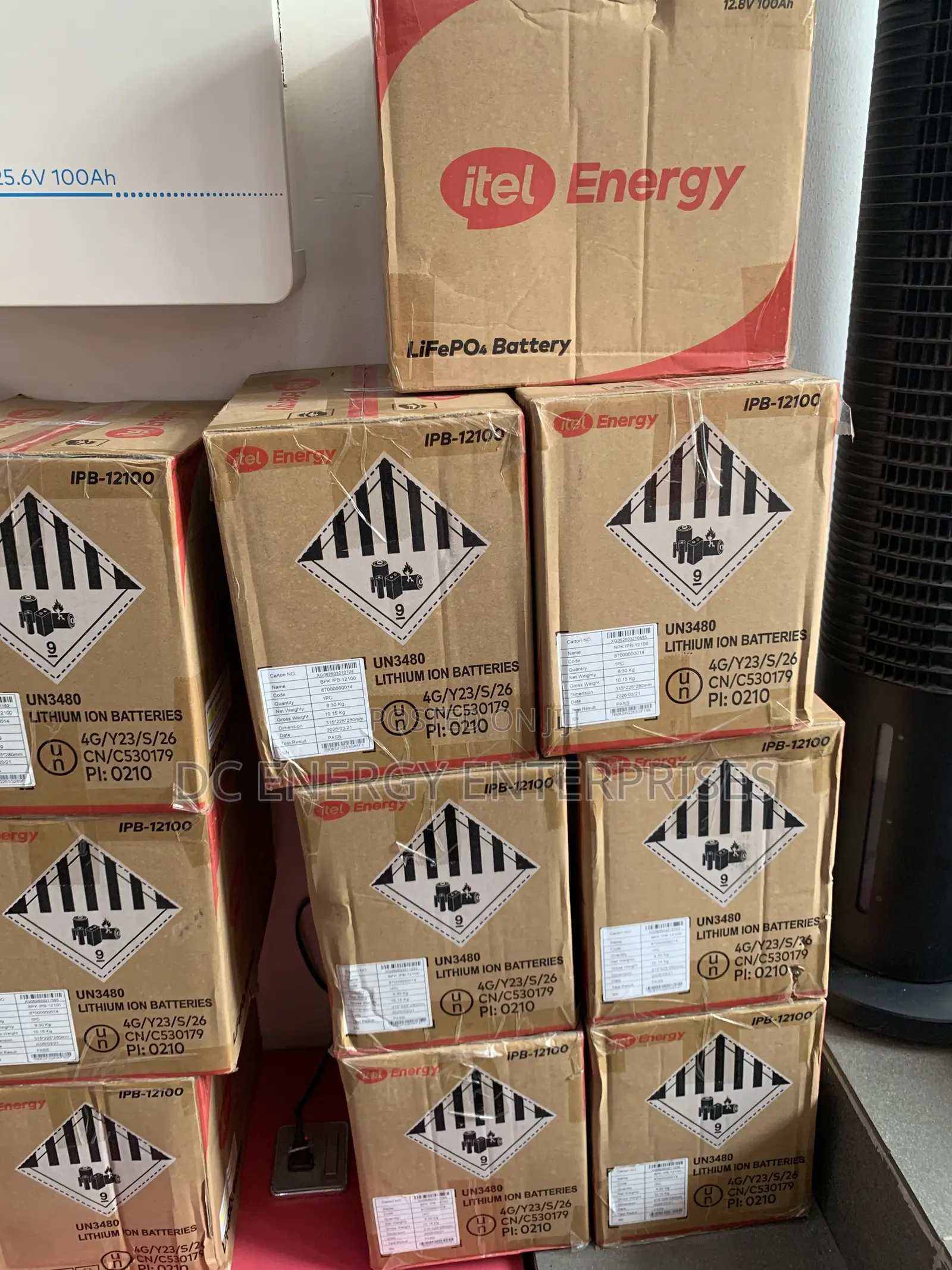 Itel 1.2kwh 12v Lithium Battery