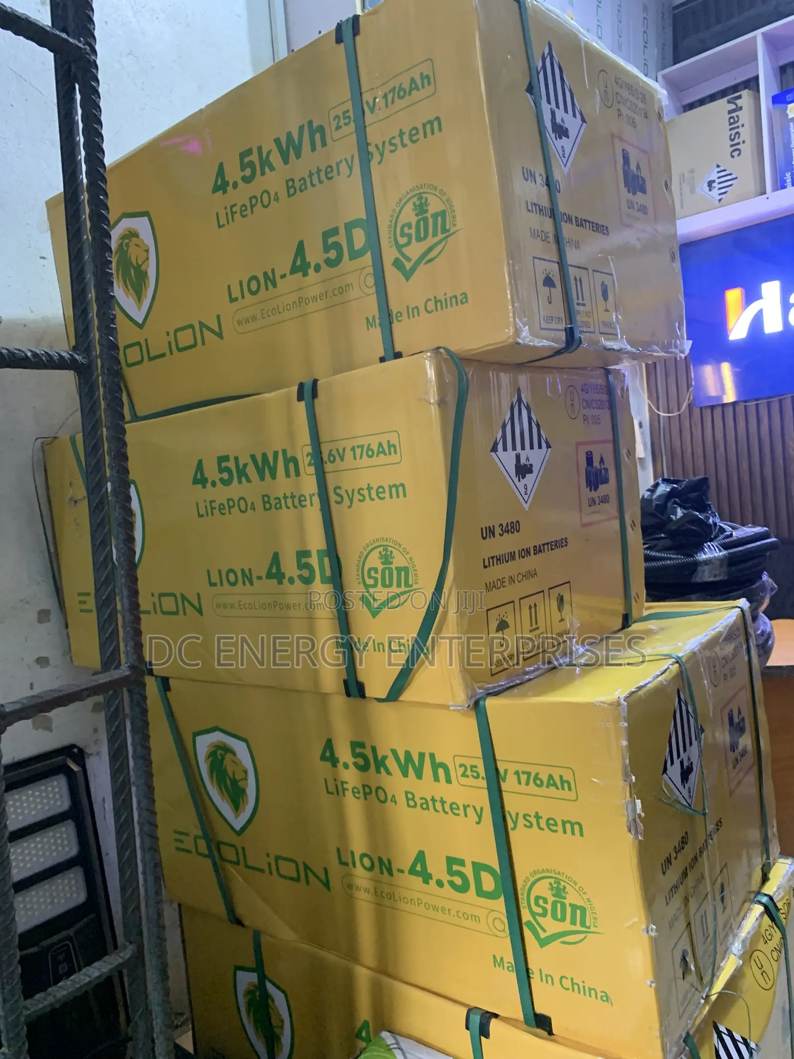 Ecolion 4.5kwh Lithium Battery