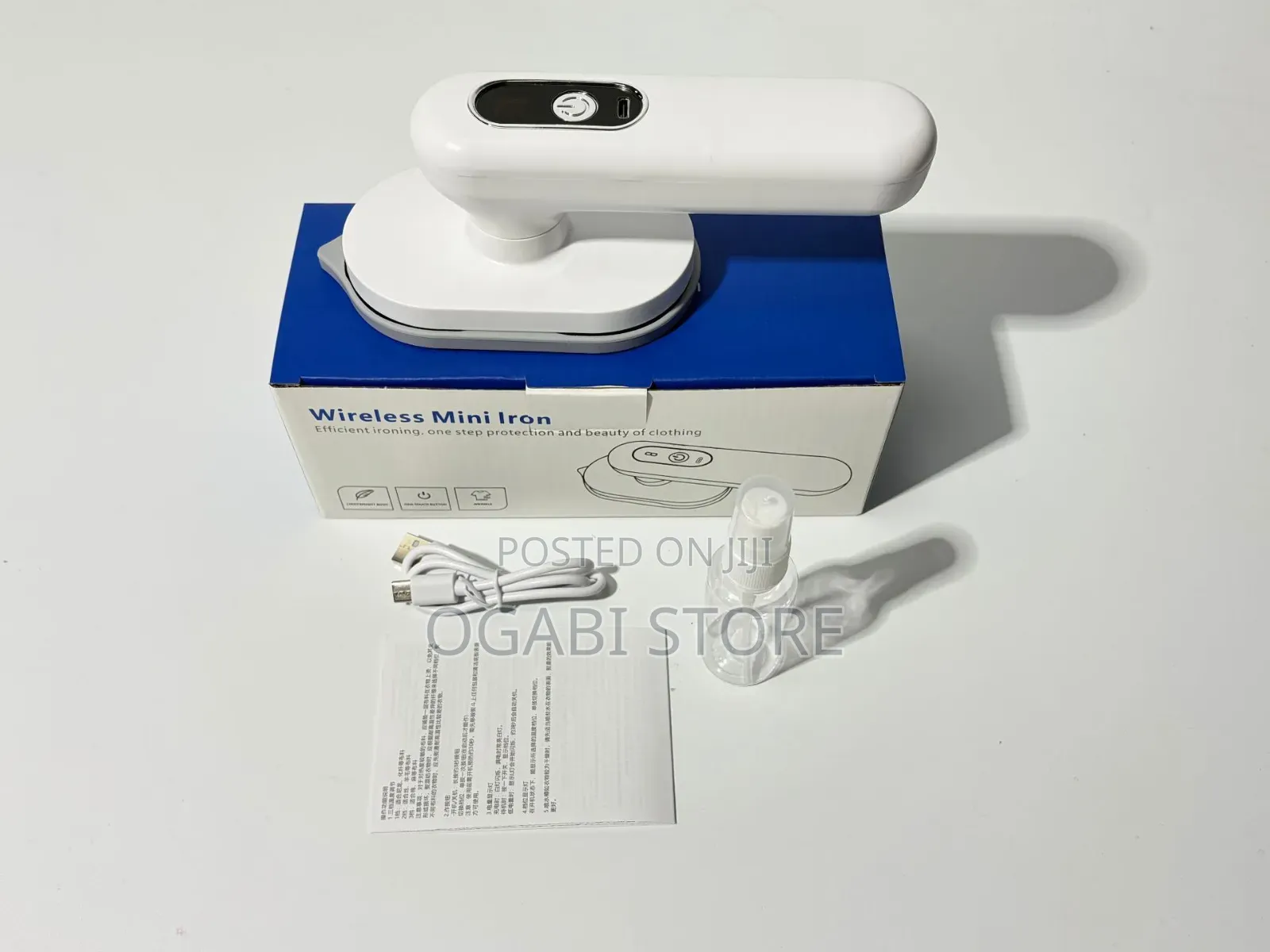 Wireless Mini Iron – Portable Clothes Iron