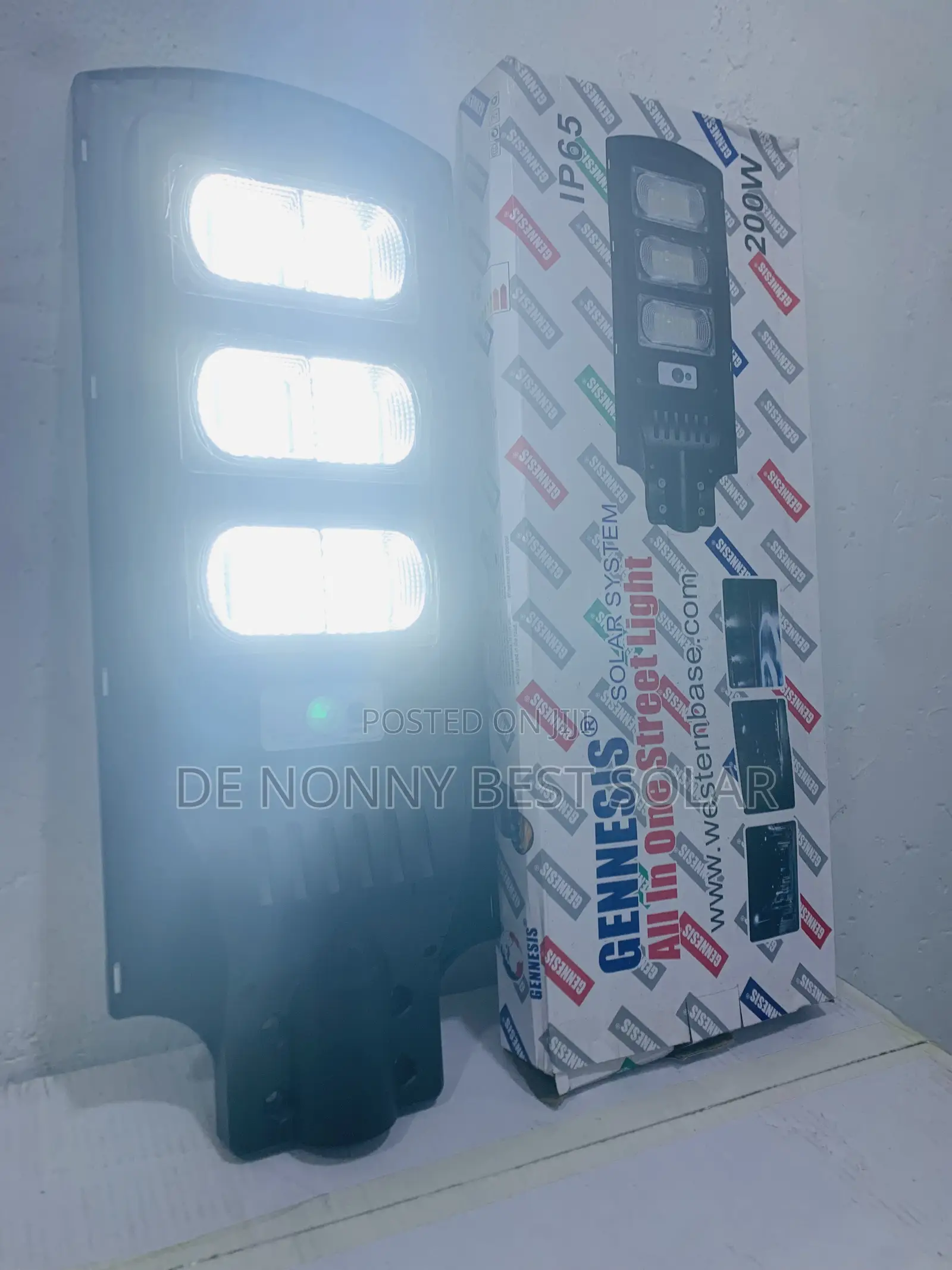 3line Solar Street Light