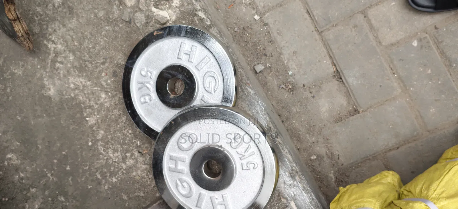 10kg Chrome Dumbbell Plate